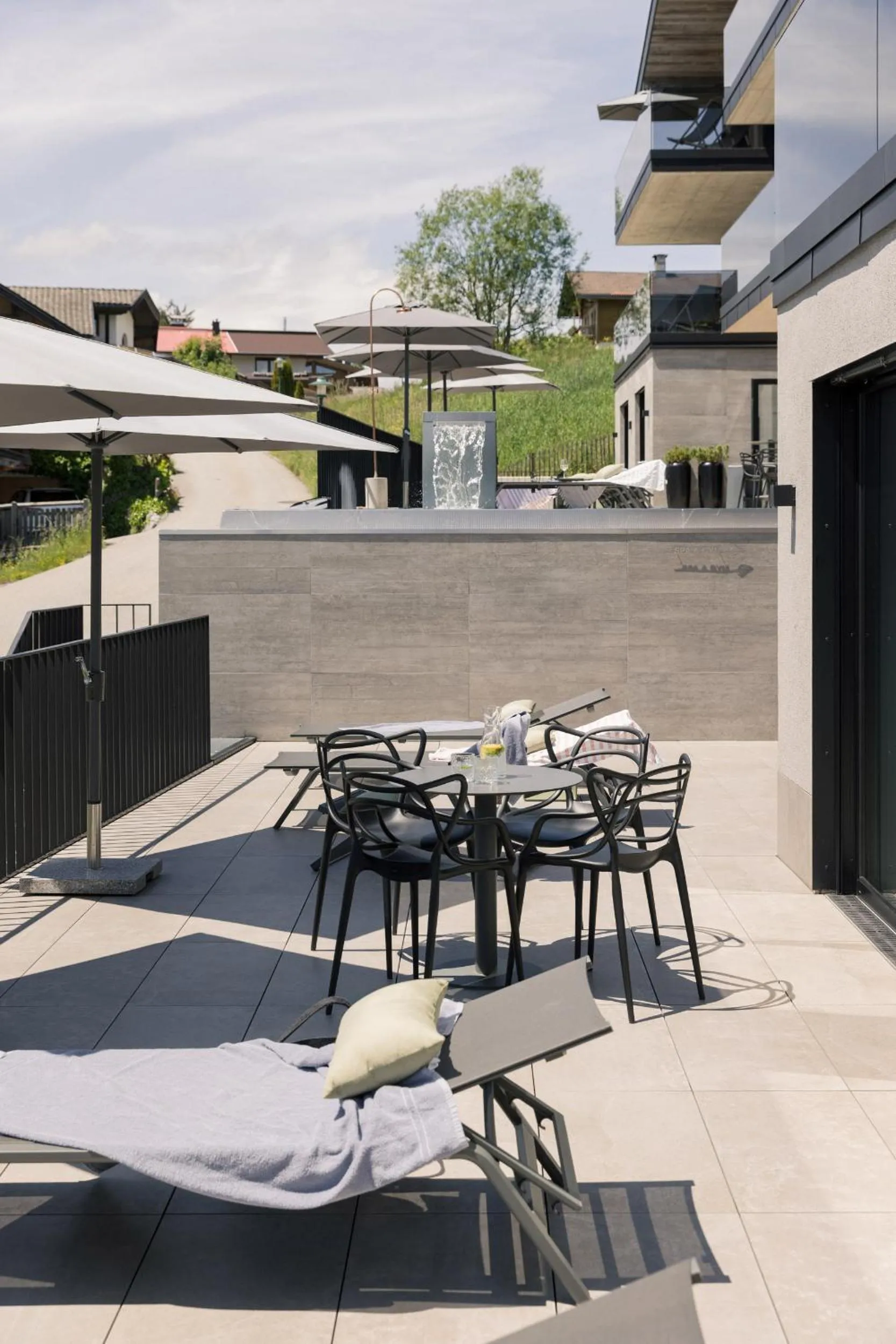 Balcony/Terrace in GOING TRIPLE A apartments WEST