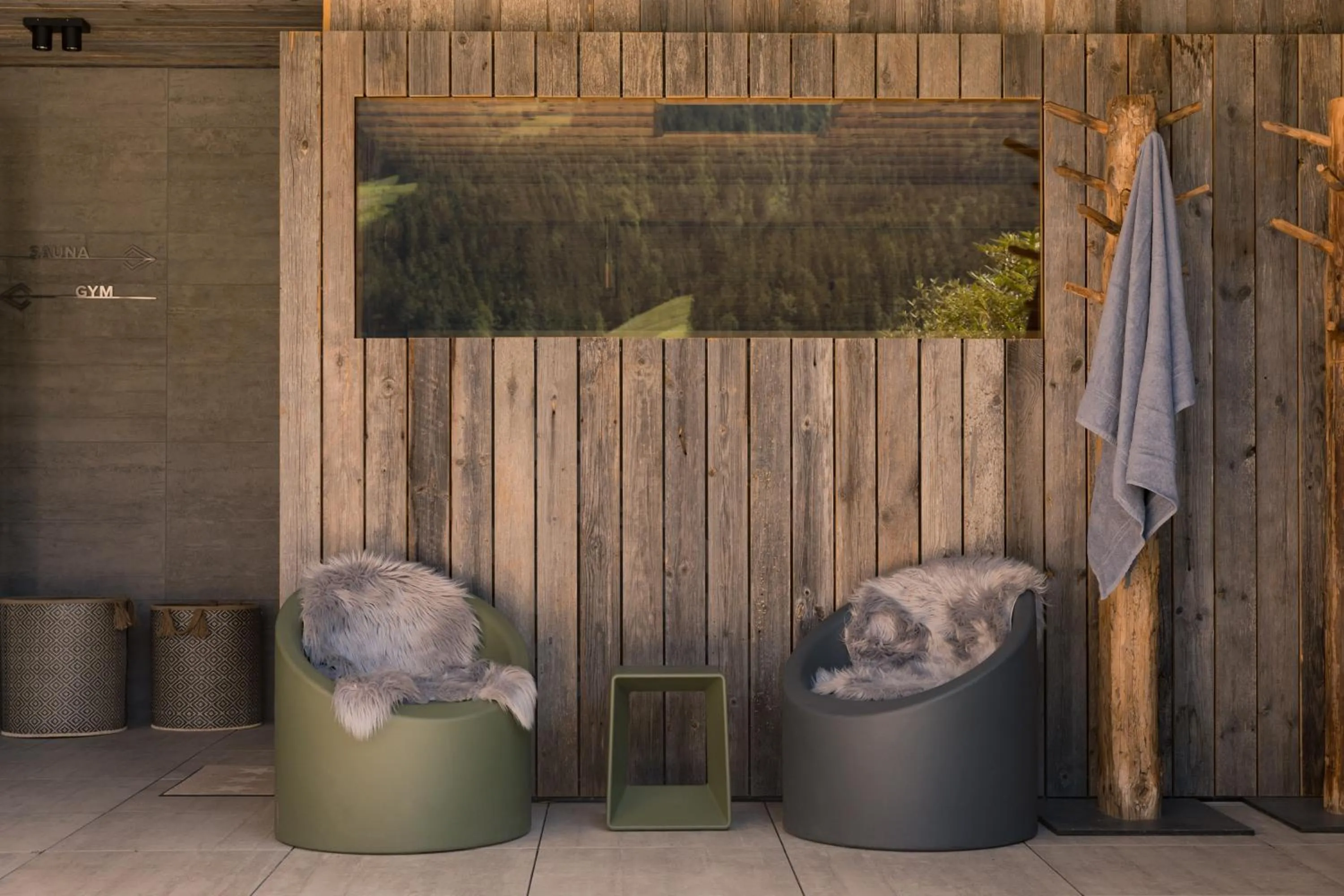 Sauna in GOING TRIPLE A apartments WEST