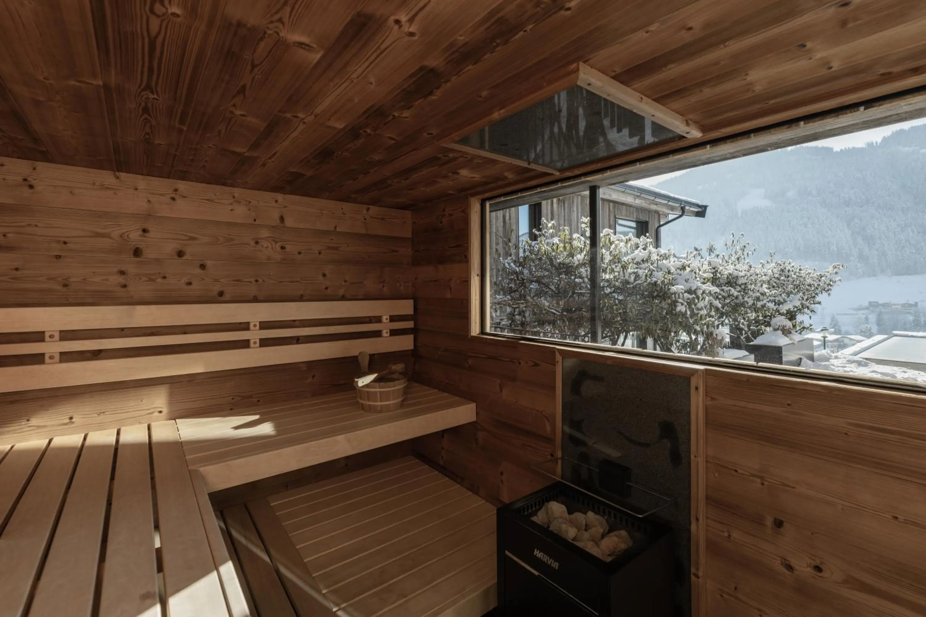 Sauna in GOING TRIPLE A apartments WEST