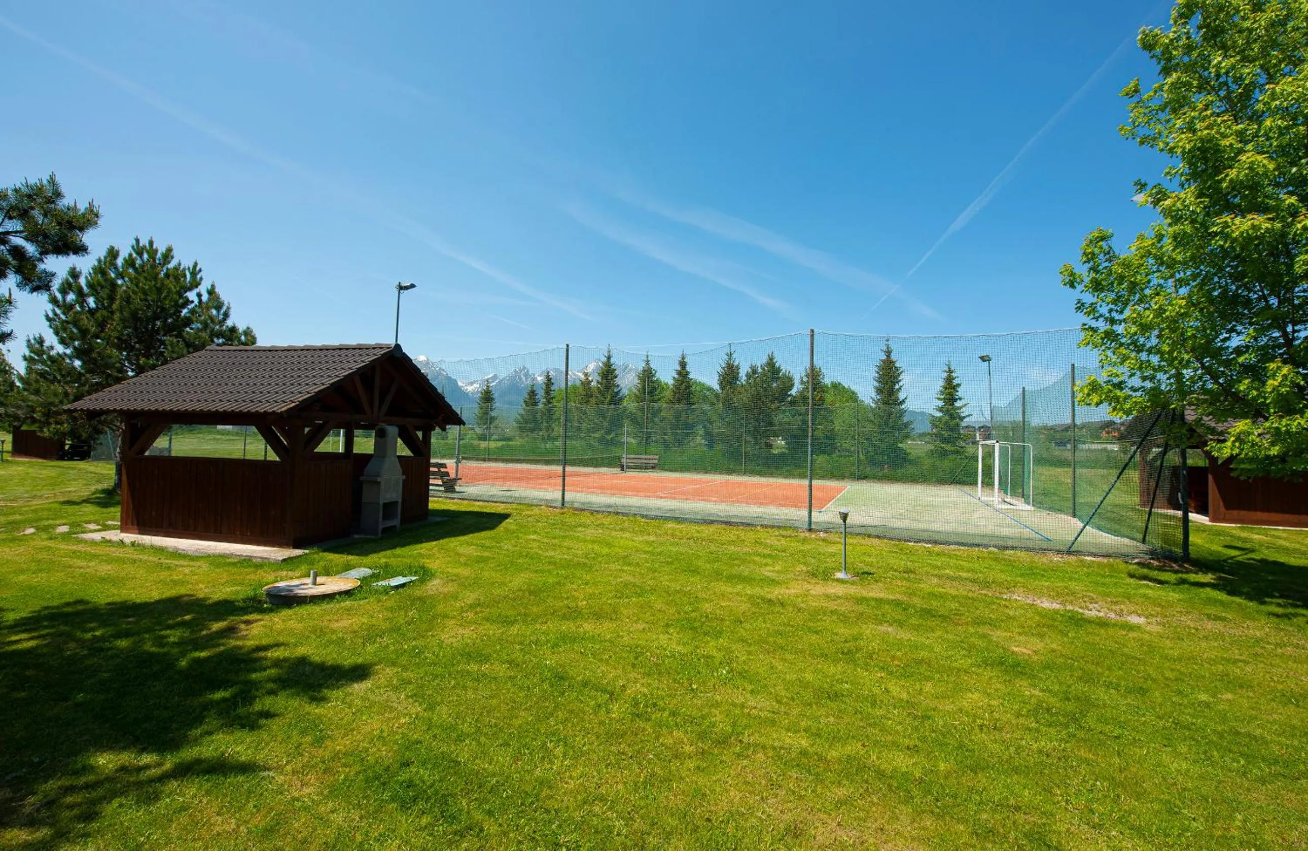 Garden in Apartmany Sileas