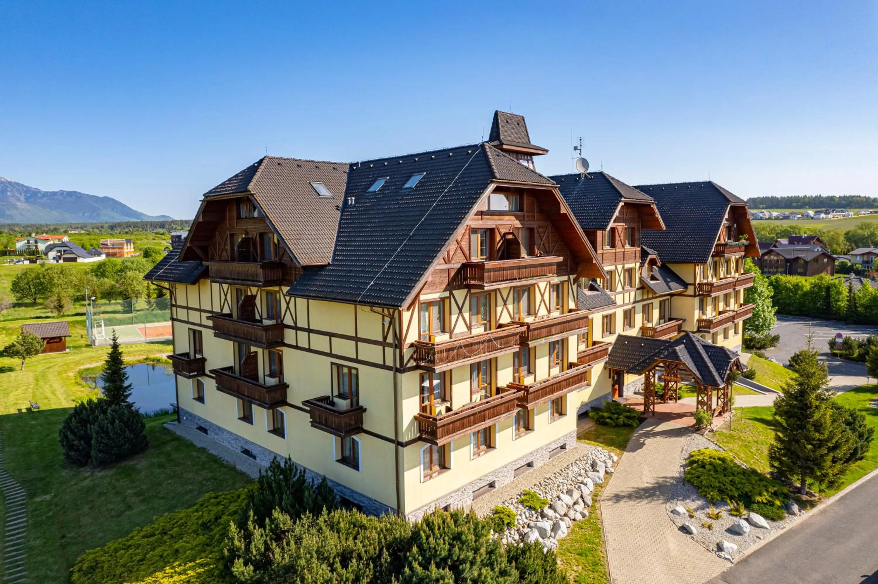 Property building in Apartmany Sileas