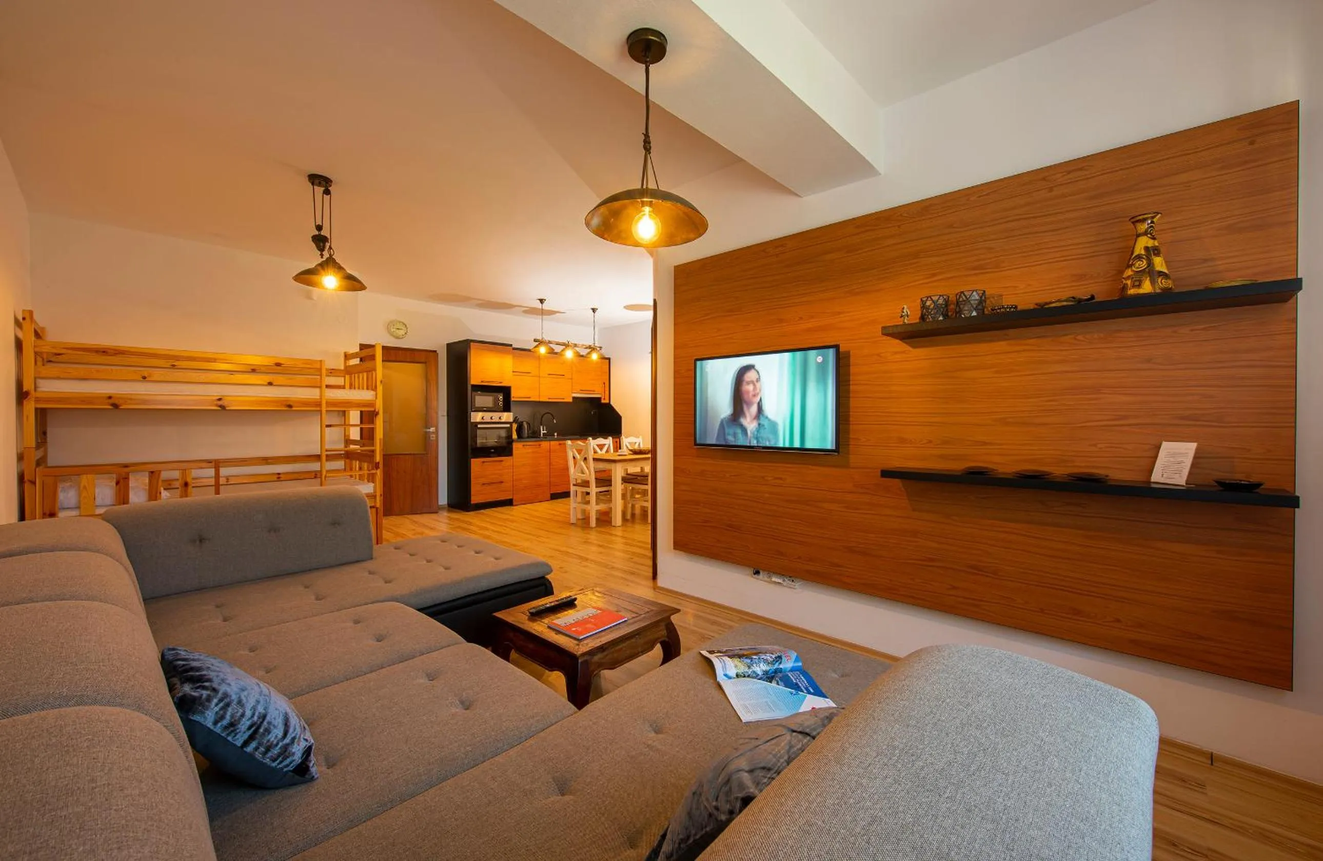 Living room in Apartmany Sileas