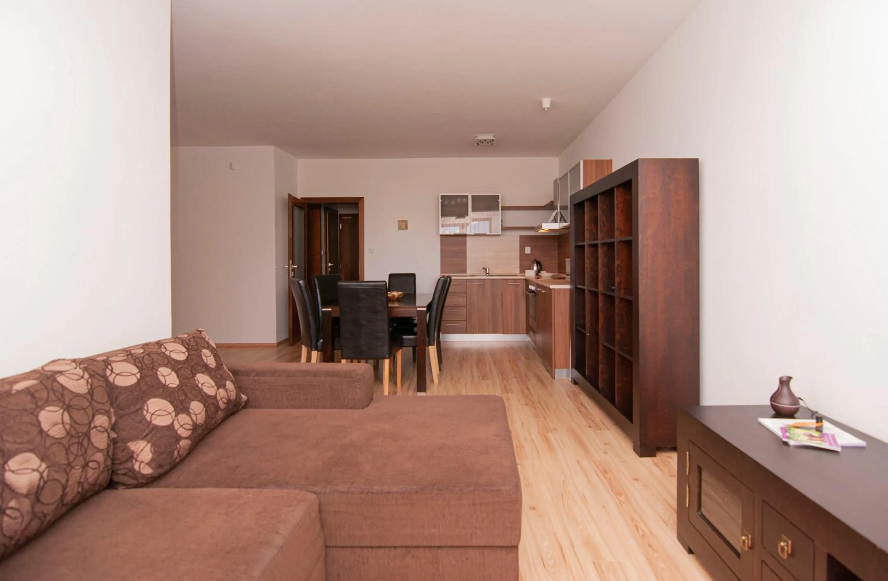 Kitchen or kitchenette in Apartmany Sileas