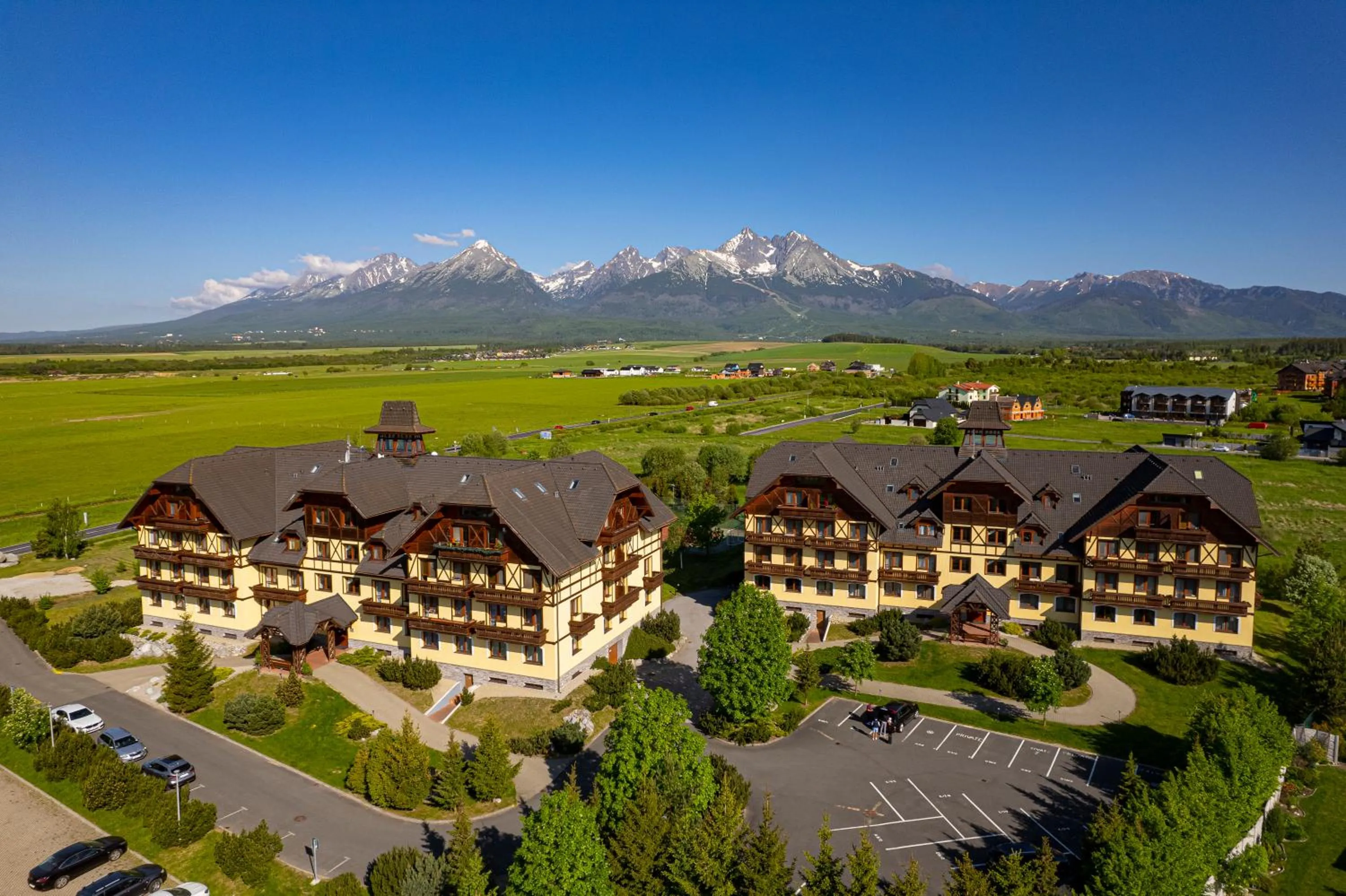 Property building in Apartmany Sileas