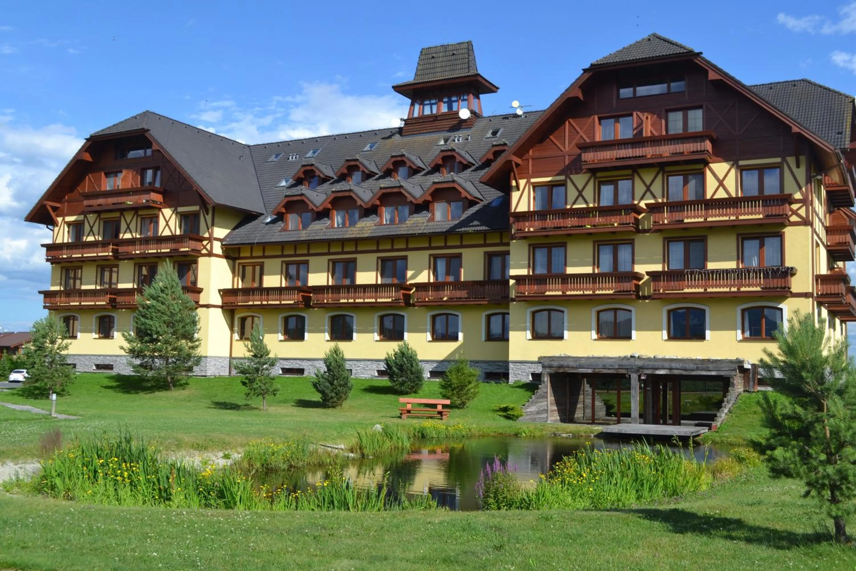 Property building in Apartmany Sileas