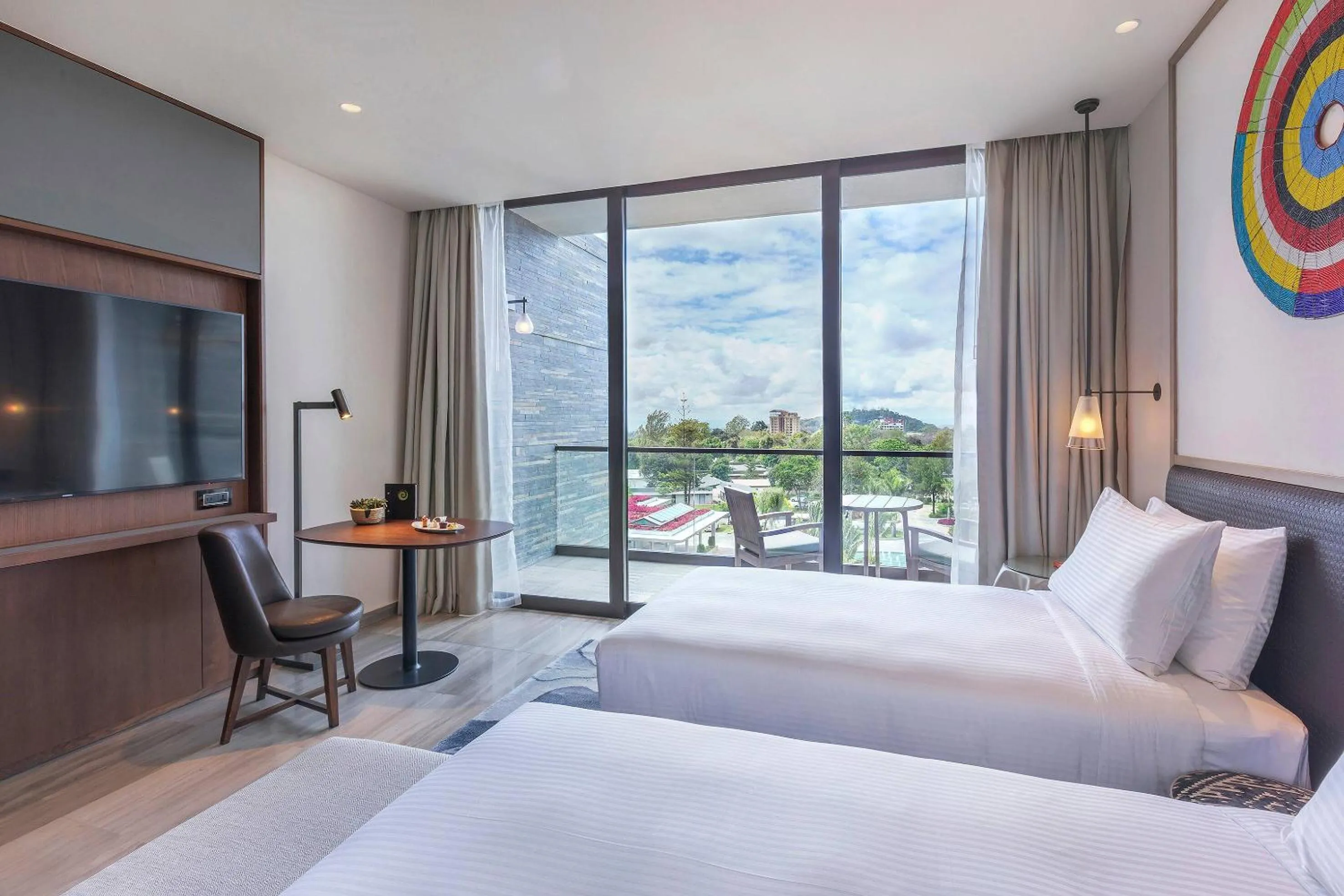 Bed in Gran Meliá Arusha