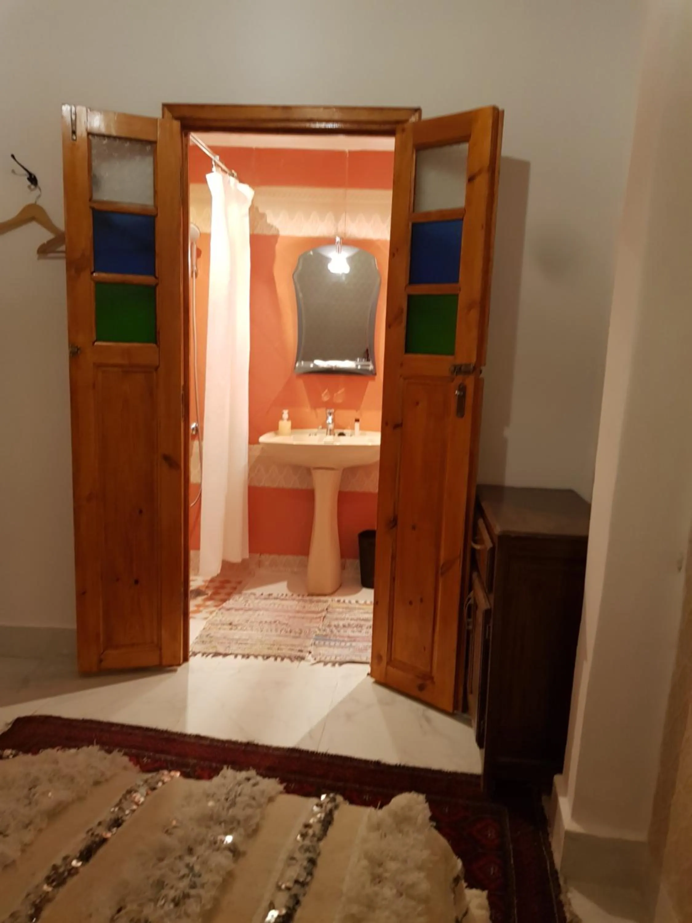 Bed in Riad AlKATIB Meknès