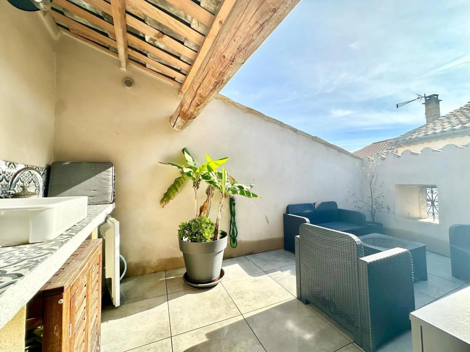 Patio in Home 12 les Vignes