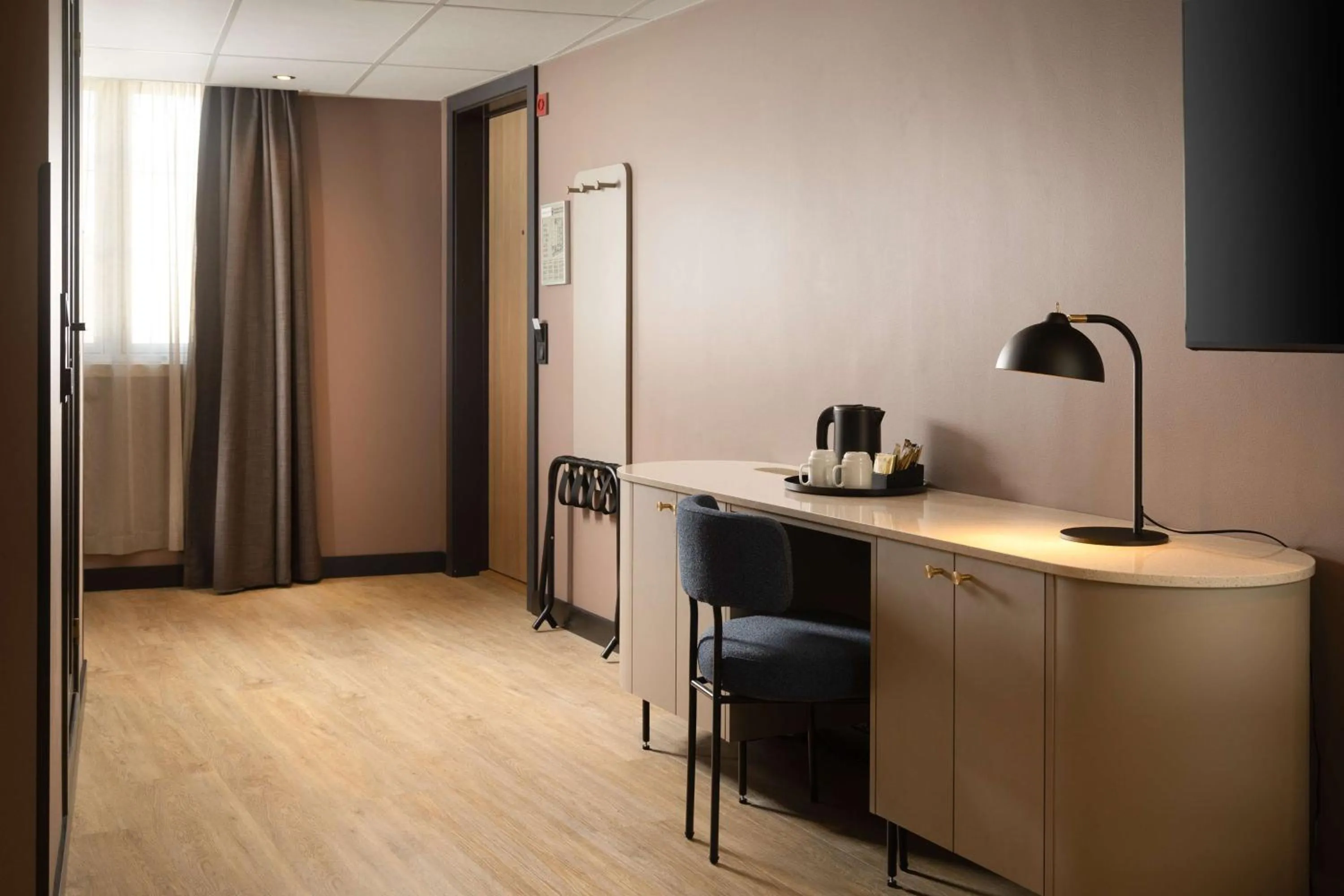 Bedroom in Scandic Victoria Oslo