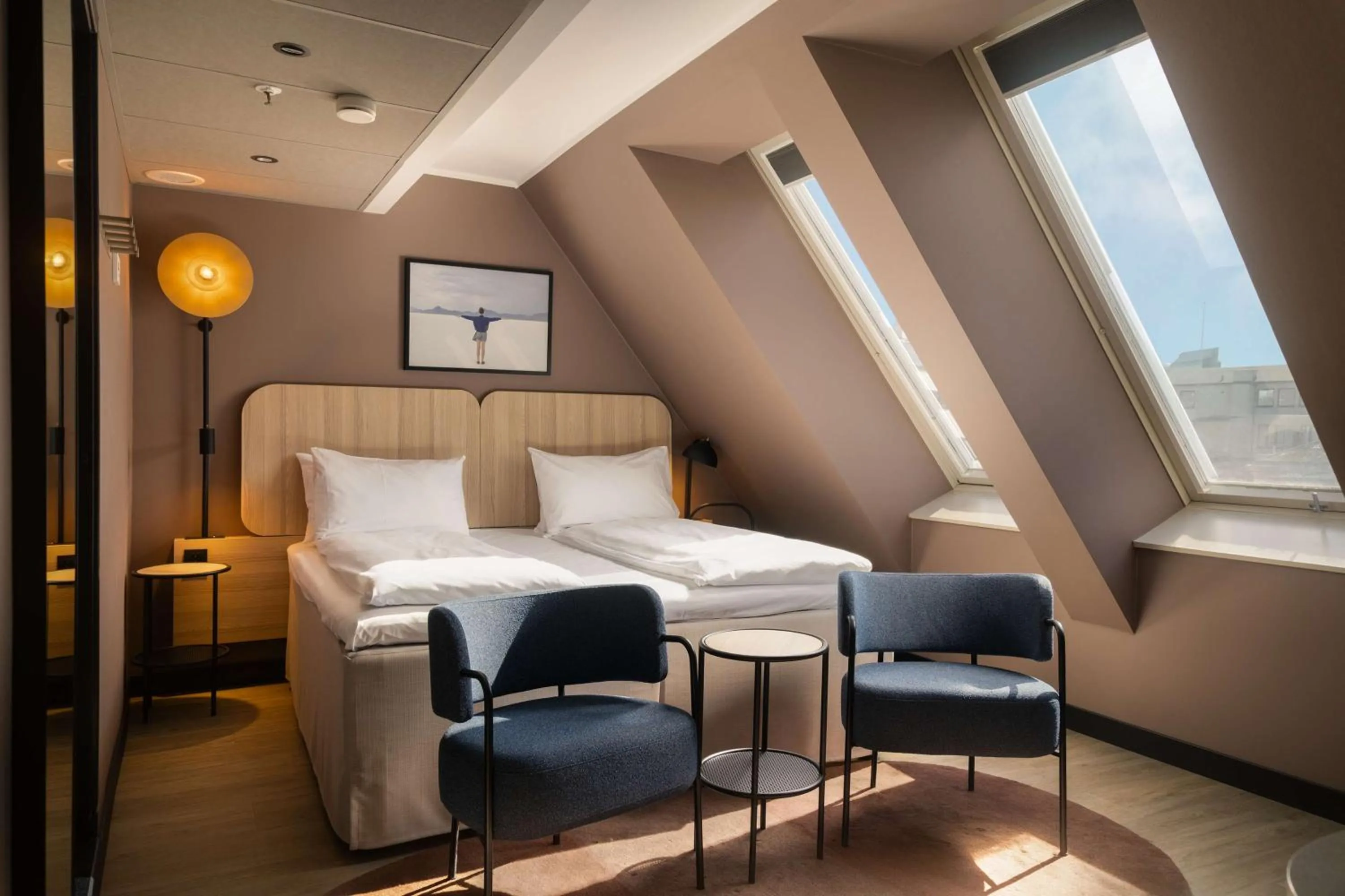 Bedroom, Bed in Scandic Victoria Oslo