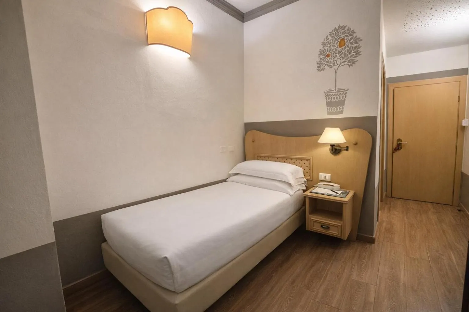 Bed in Albergo Le Terme