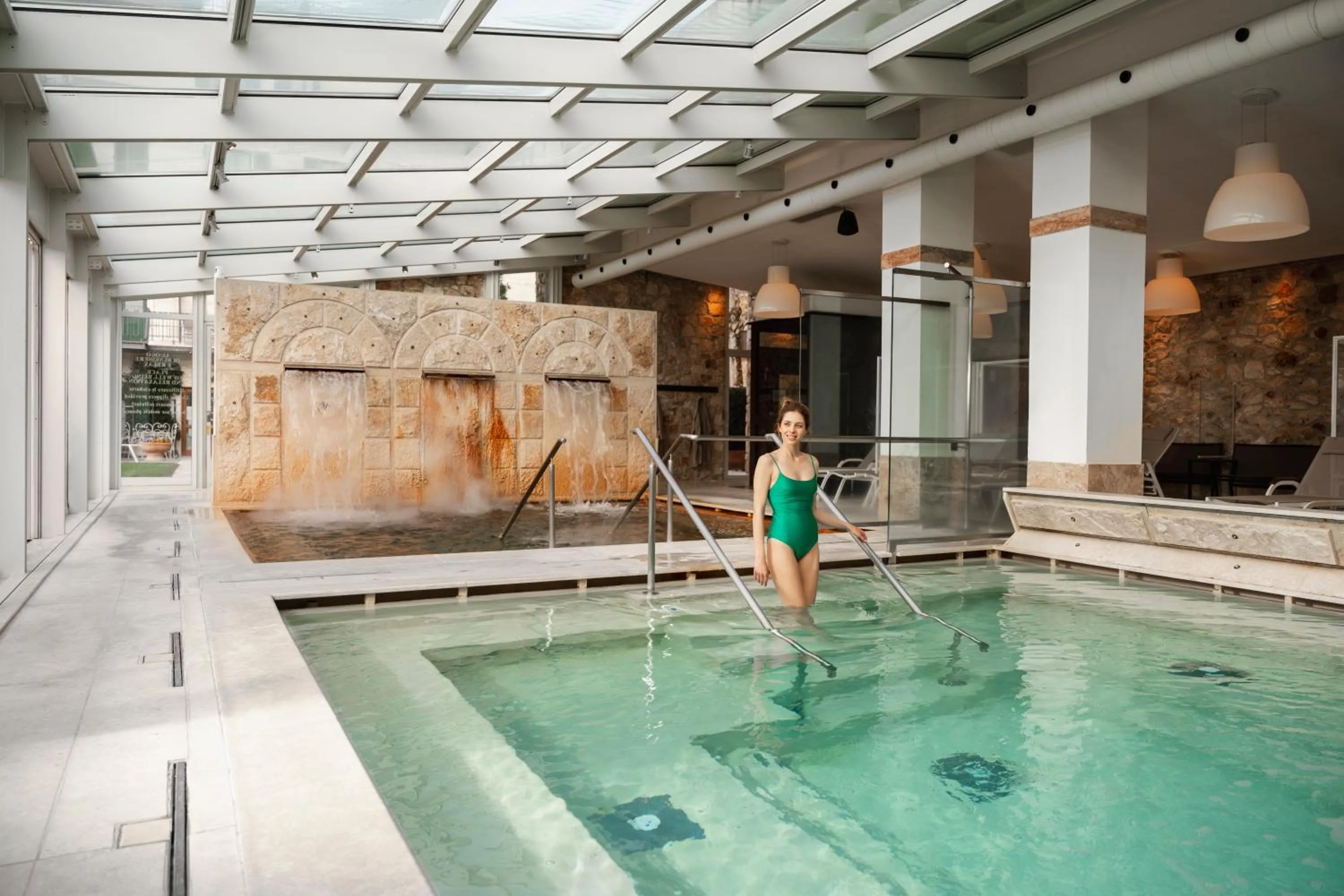 Spa and wellness centre/facilities in Albergo Le Terme