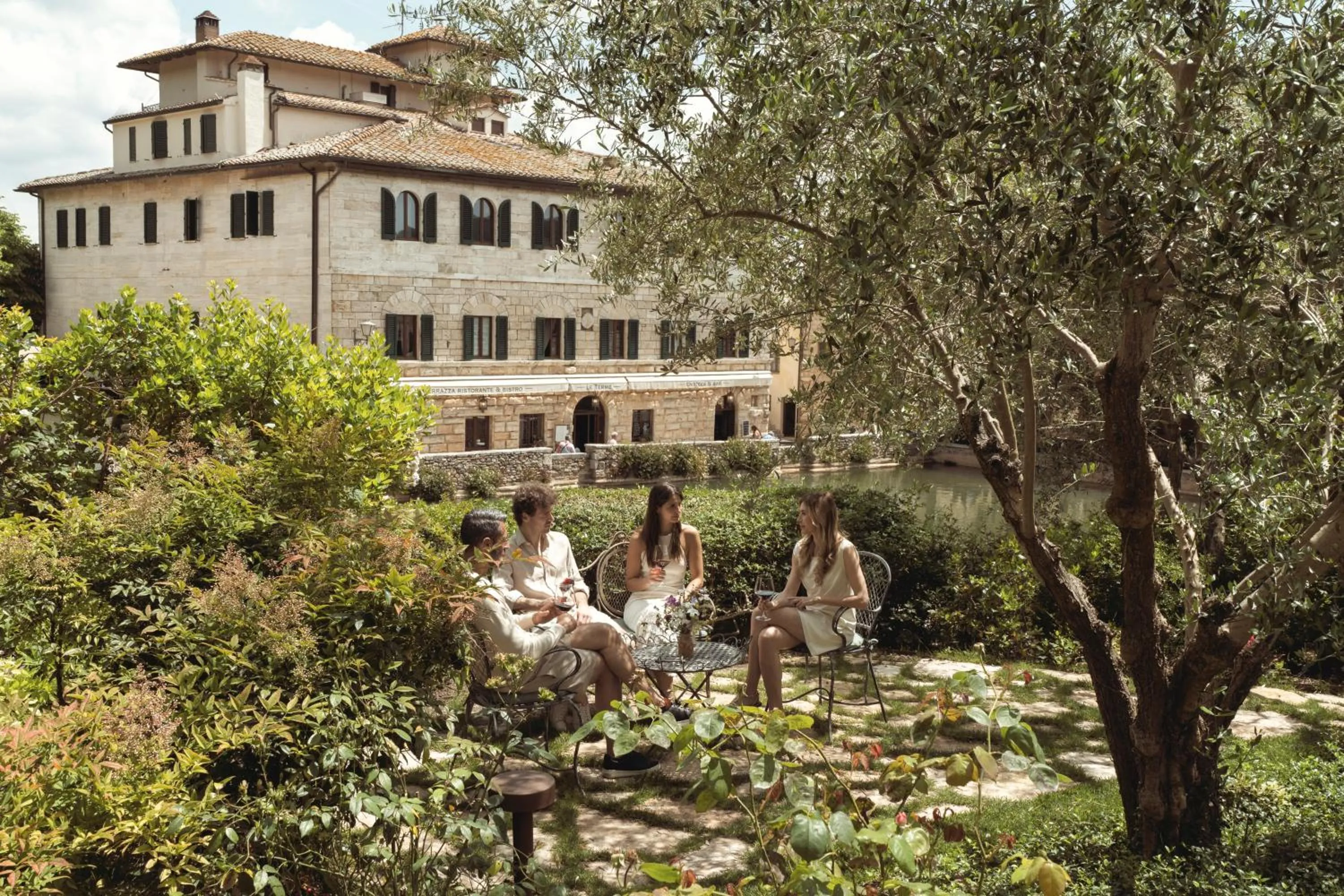 Garden in Albergo Le Terme