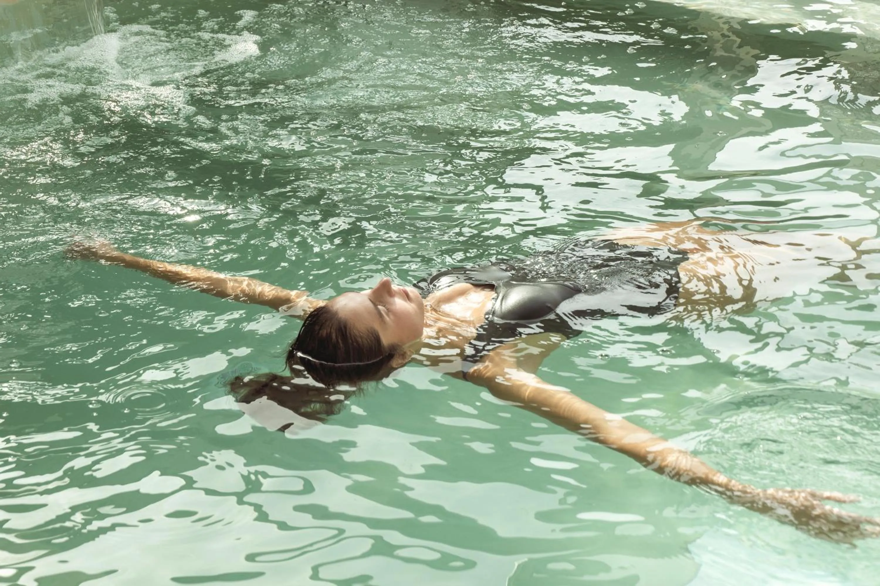 Hot Spring Bath in Albergo Le Terme