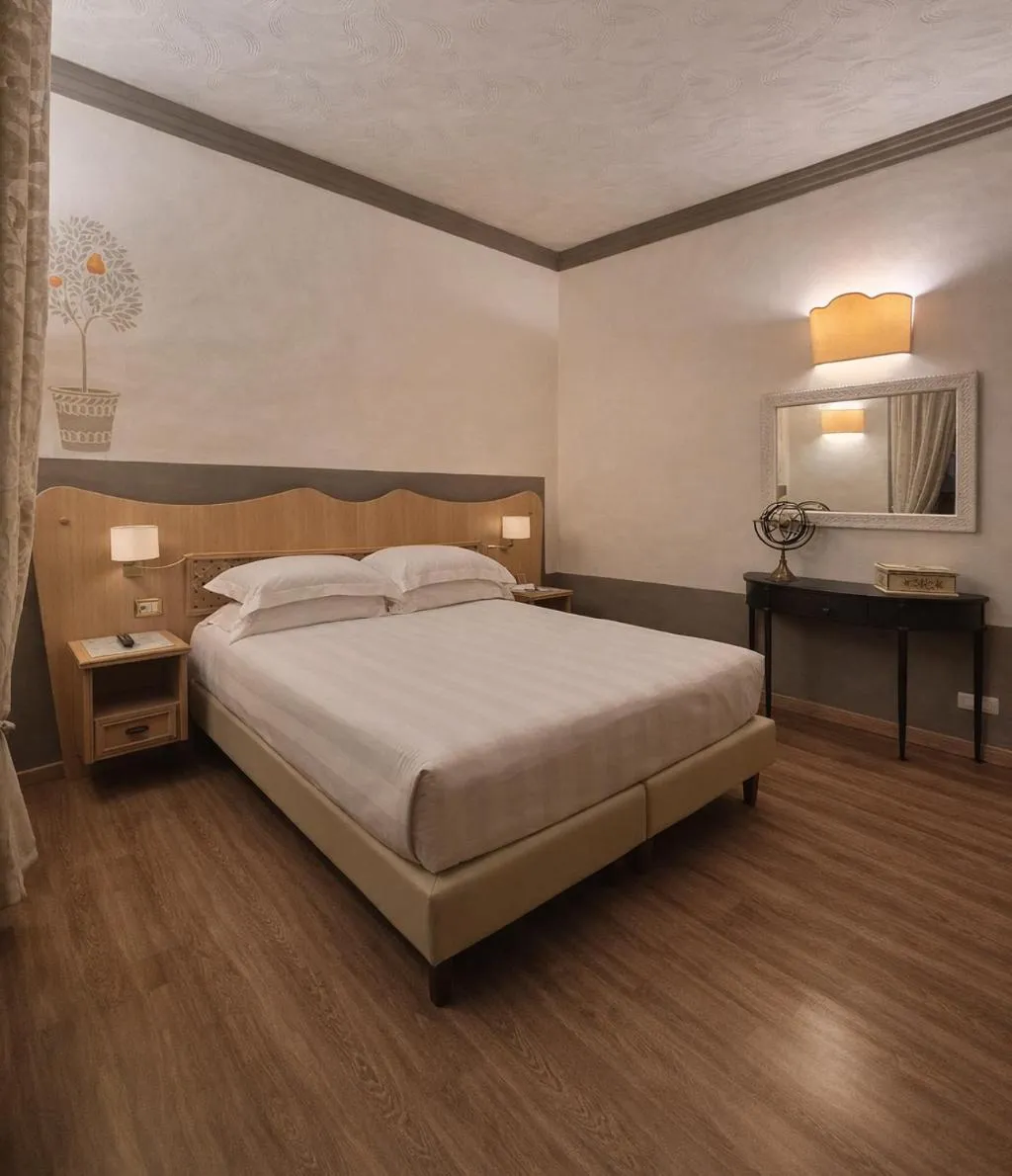 Bed in Albergo Le Terme