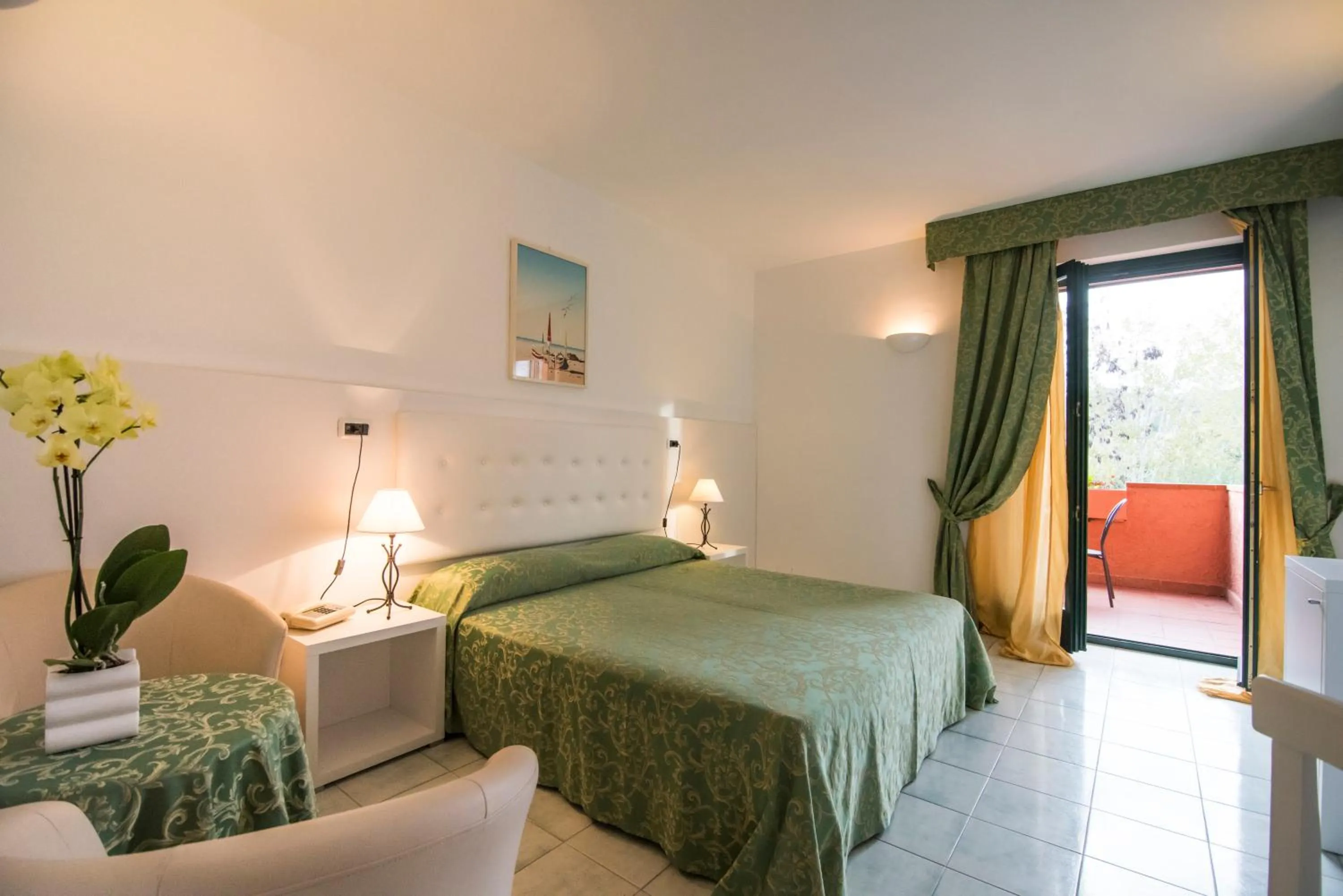 Bed in Hotel Residence Villa San Giovanni