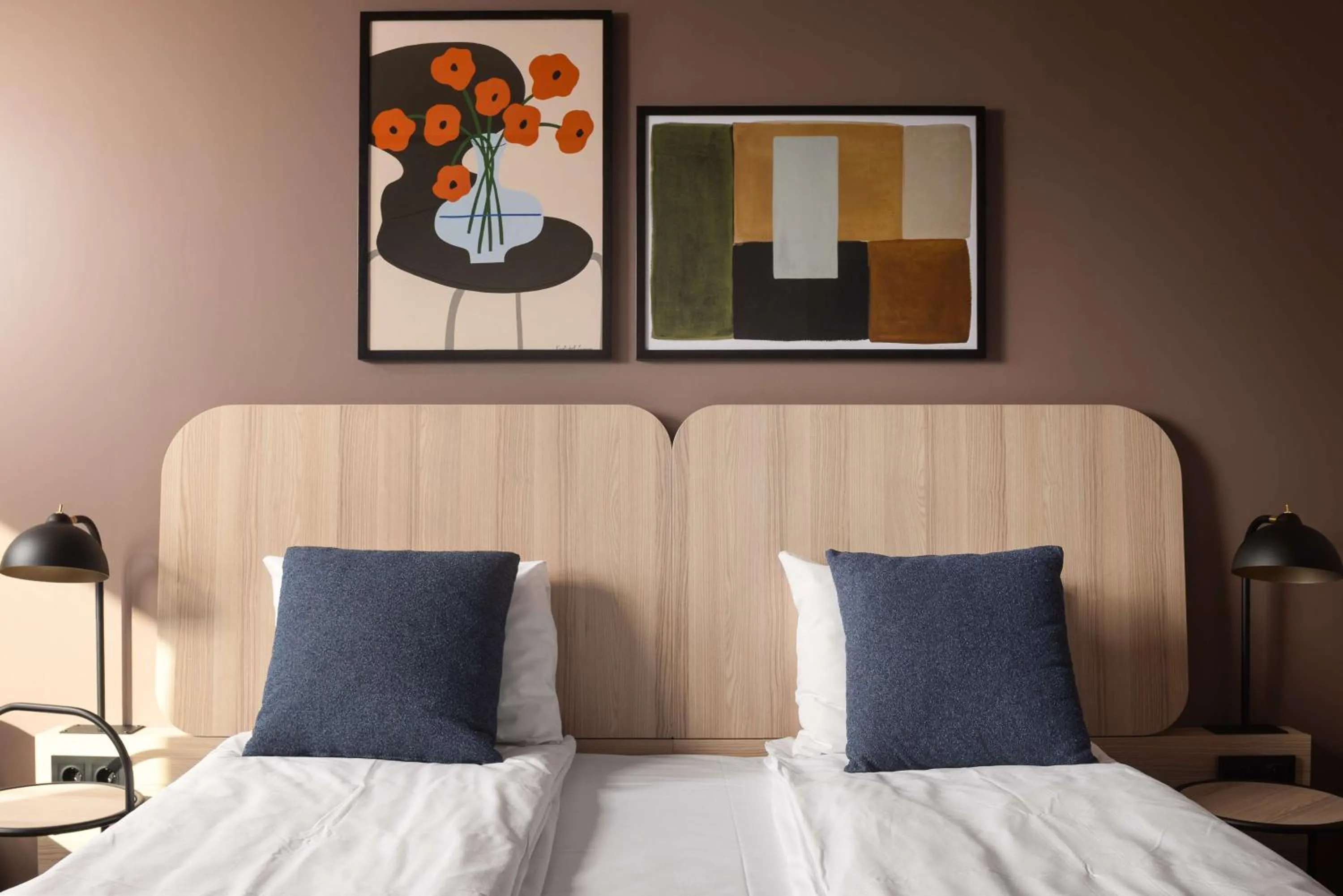 Bedroom, Bed in Scandic Sarpsborg