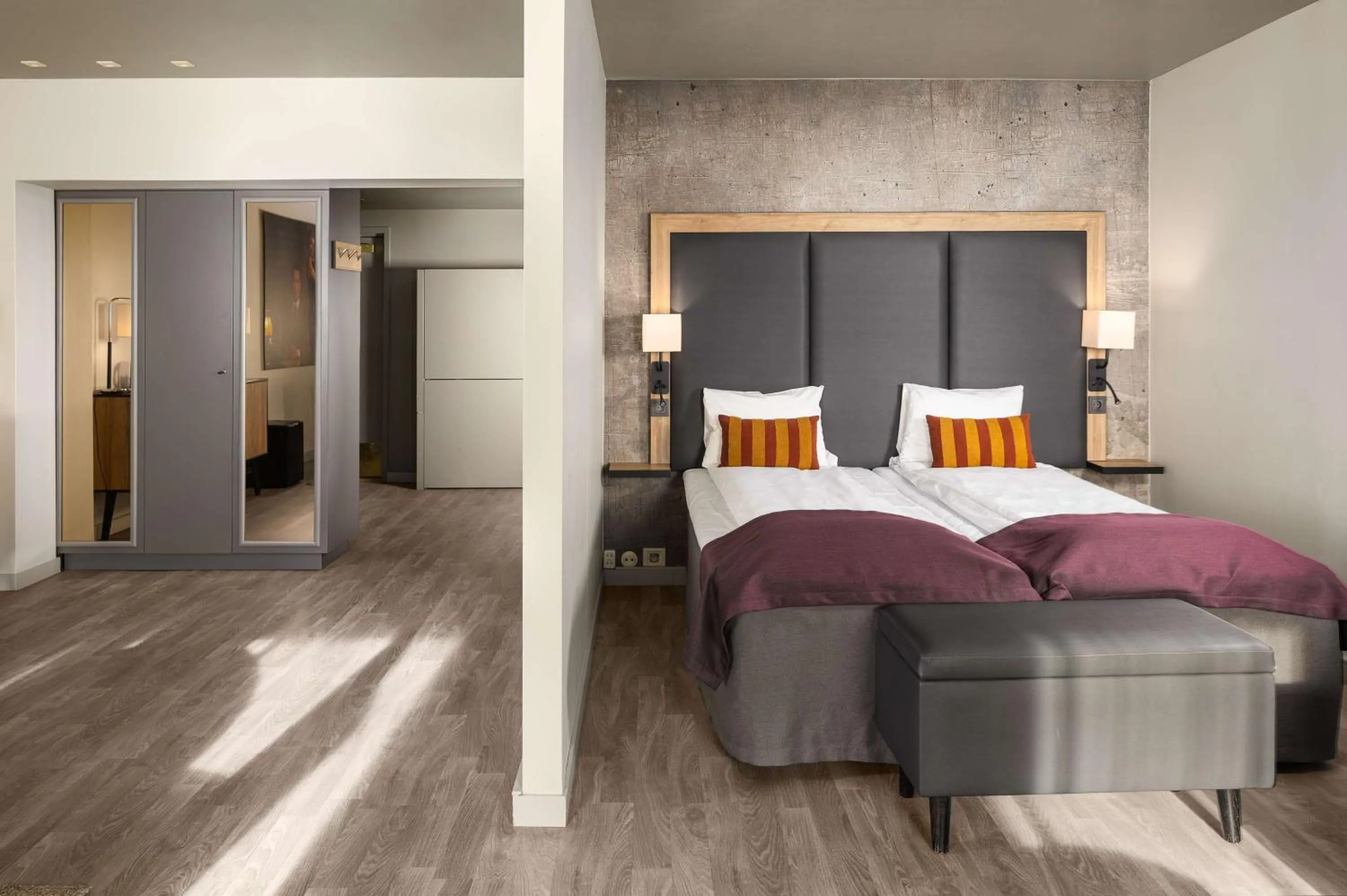 Bedroom, Bed in Scandic Sarpsborg