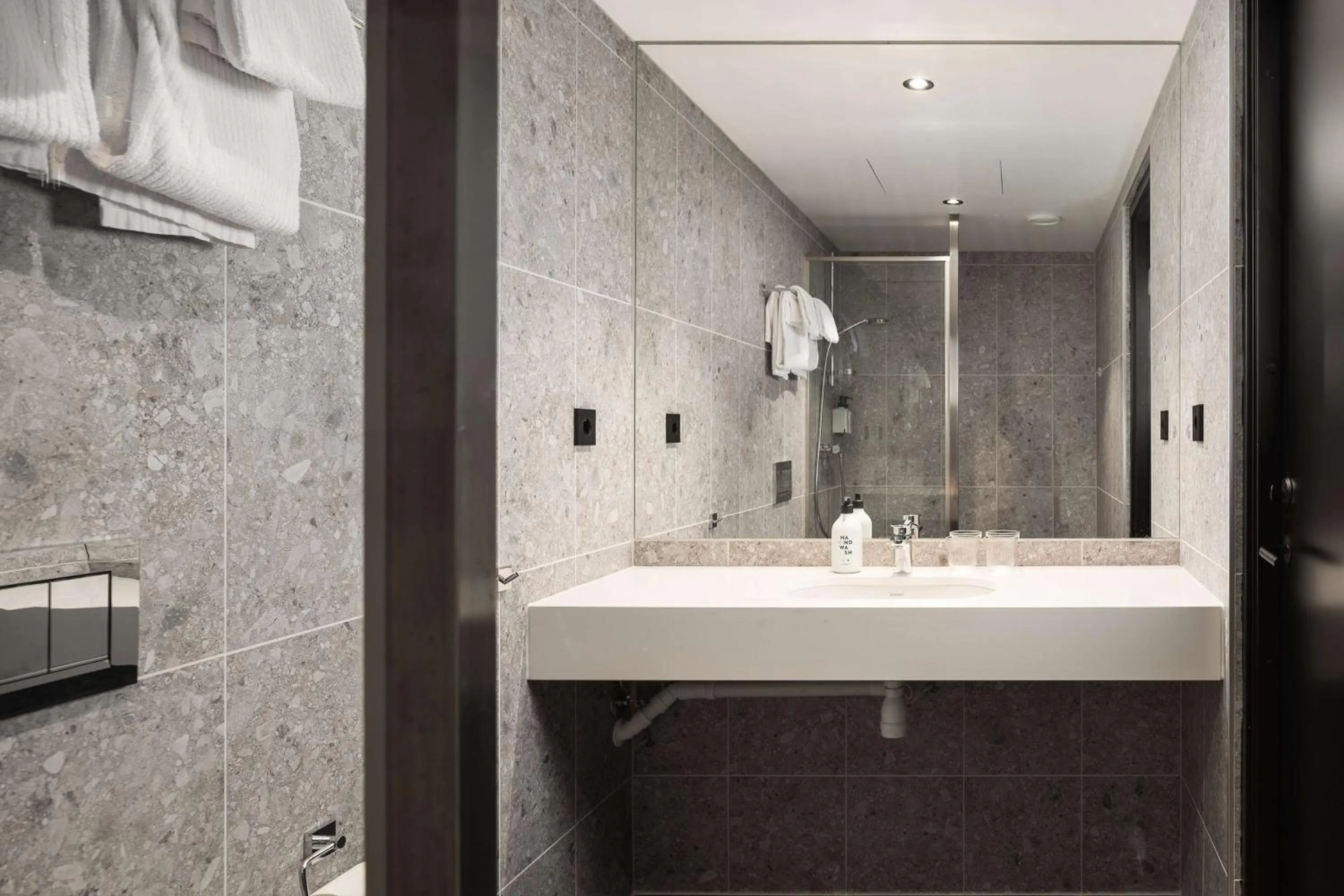 Bathroom in Scandic Sarpsborg