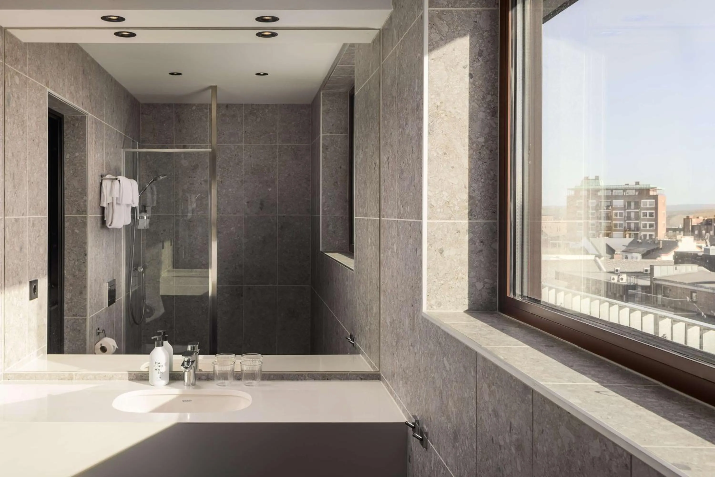 Bathroom in Scandic Sarpsborg