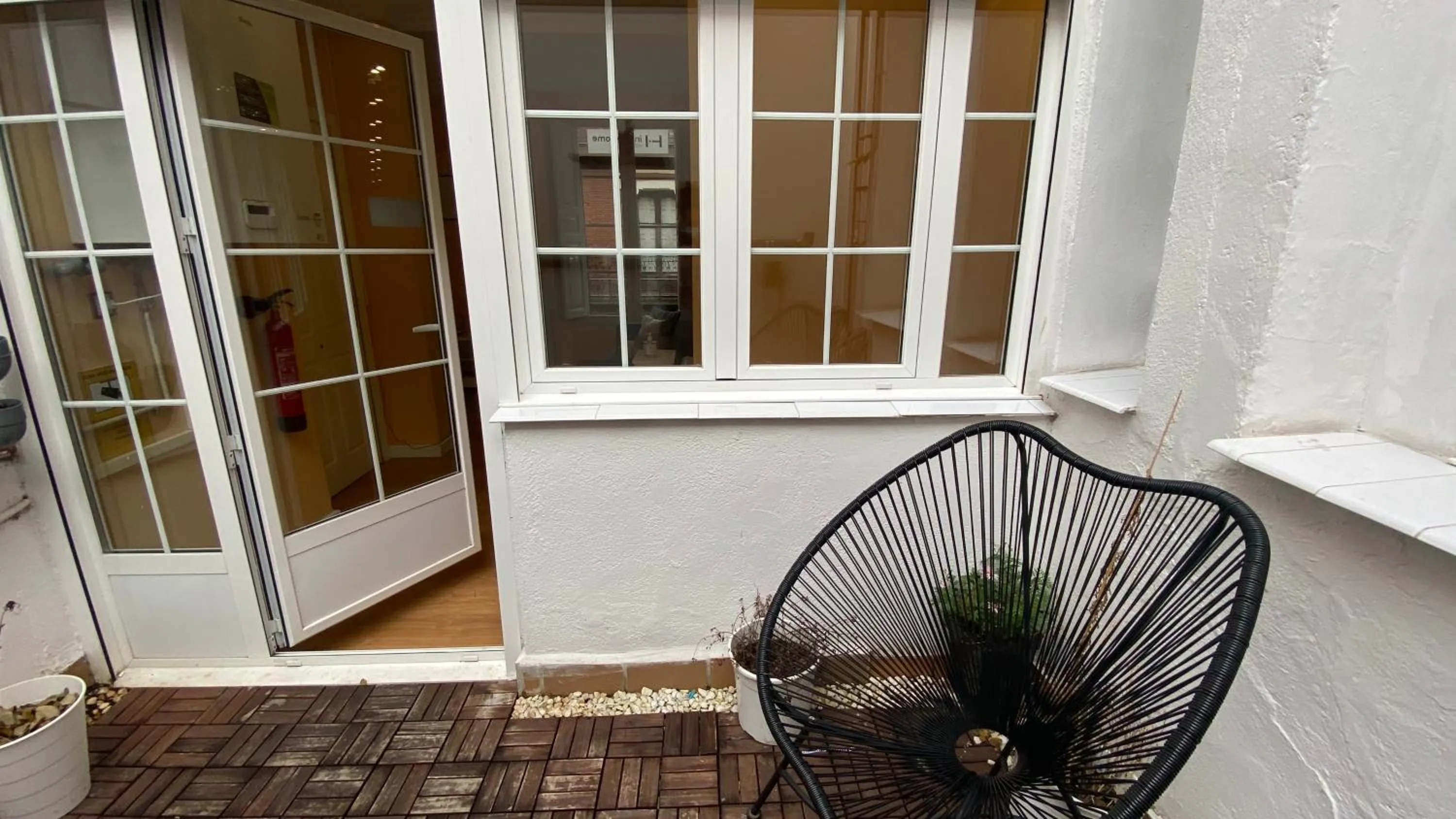 Patio in INSIDEHOME Valladolid Centro -Hab con baño privado en el centro y OPCION DE PARKING-