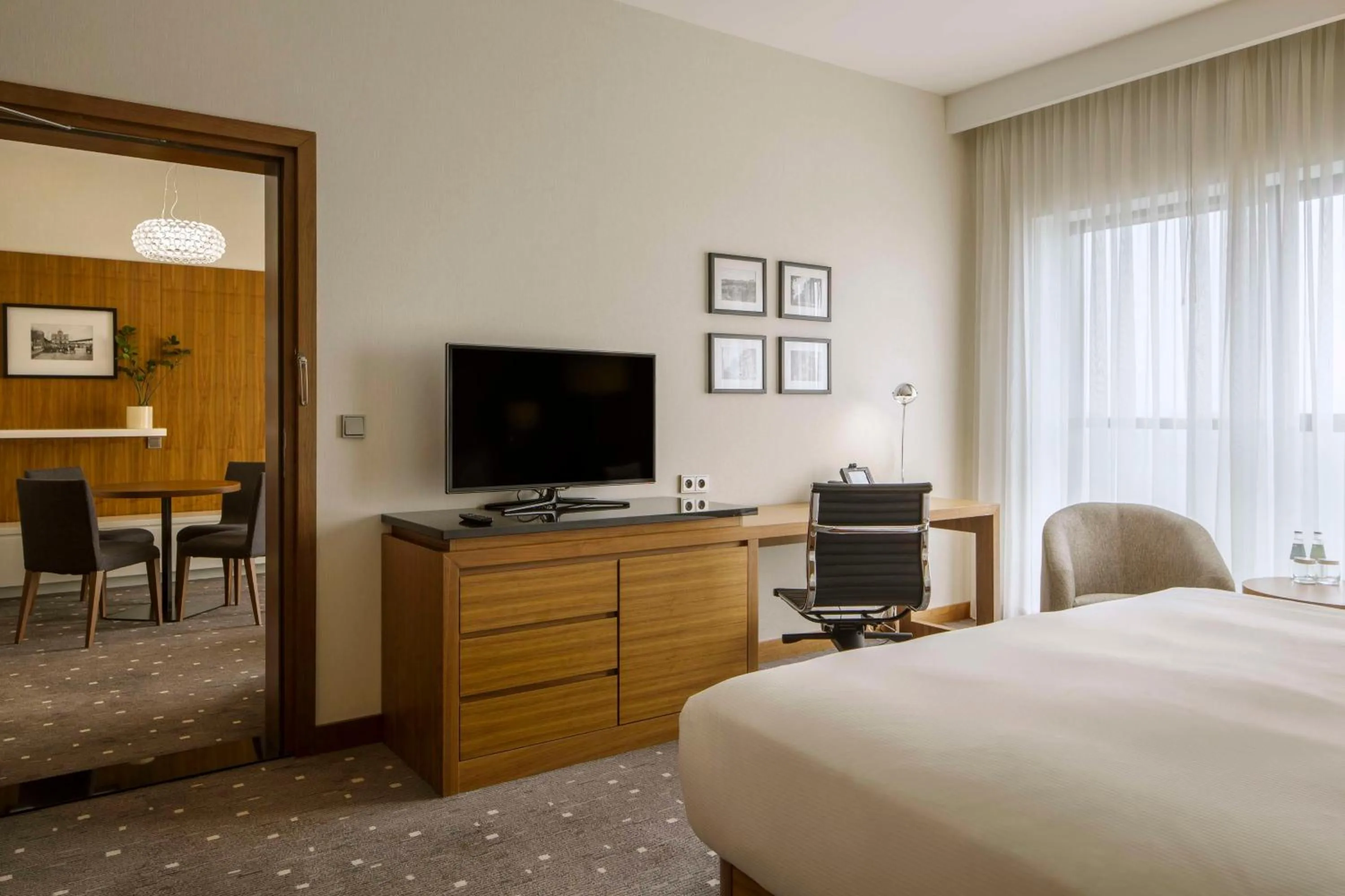 Bed in DoubleTree by Hilton Łódź