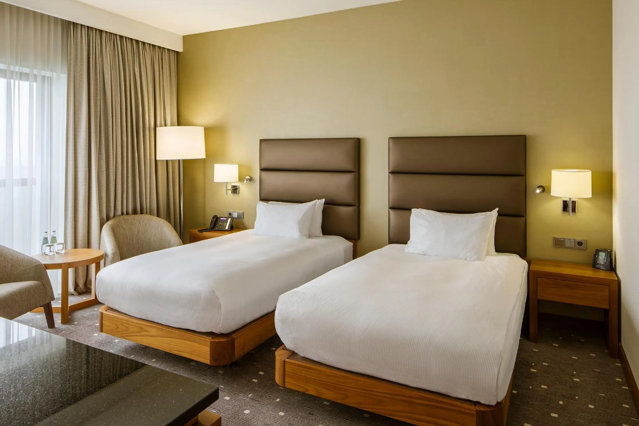 Bed in DoubleTree by Hilton Łódź