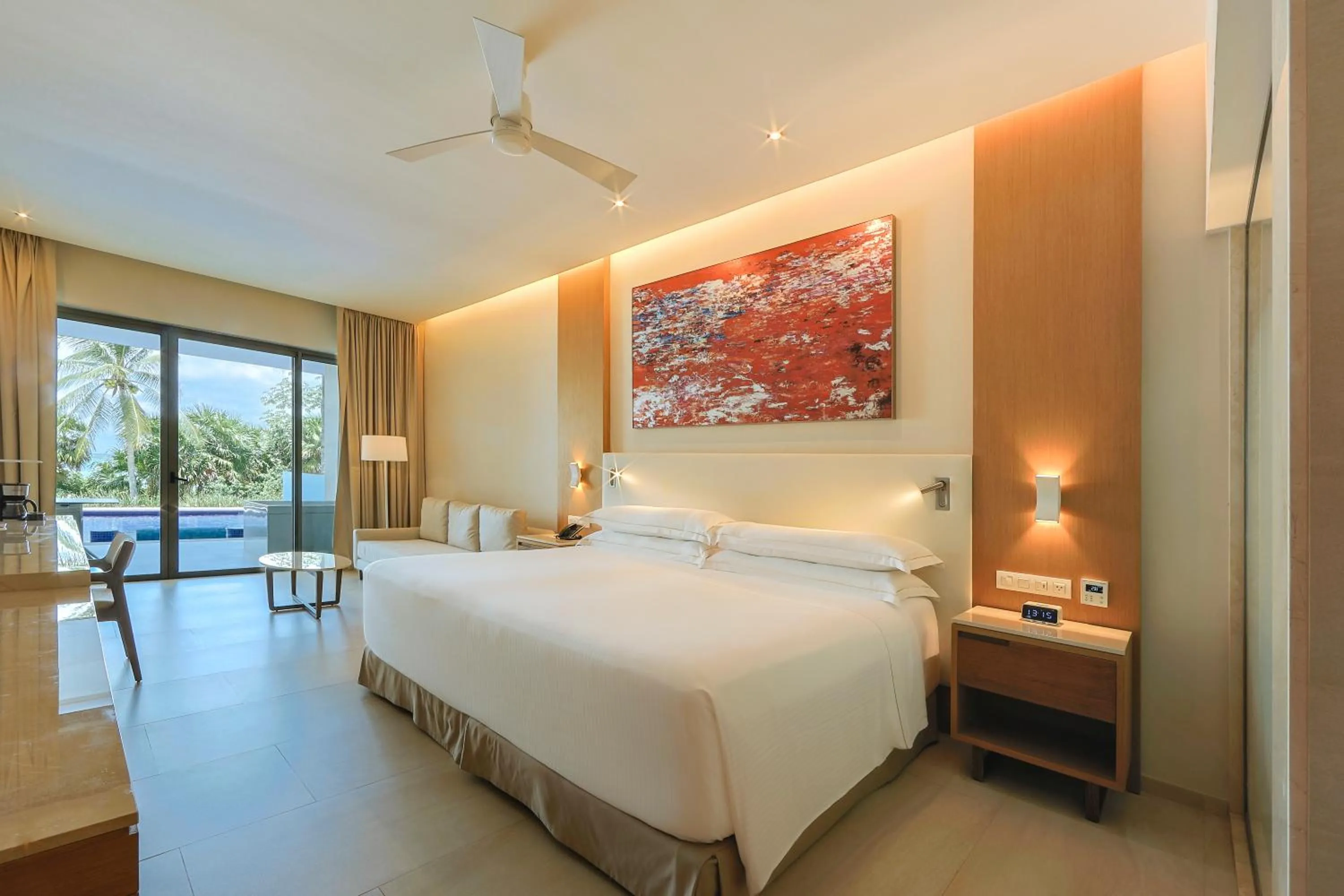 Bedroom, Bed in Barceló Maya Riviera - All Inclusive Adults Only