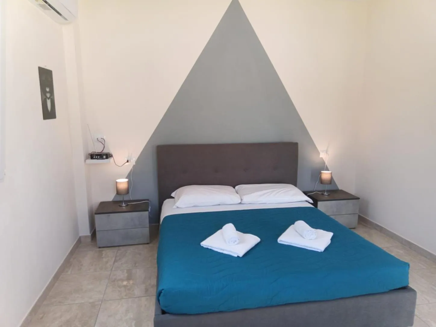 Bed in Villa Gelsomino Garden