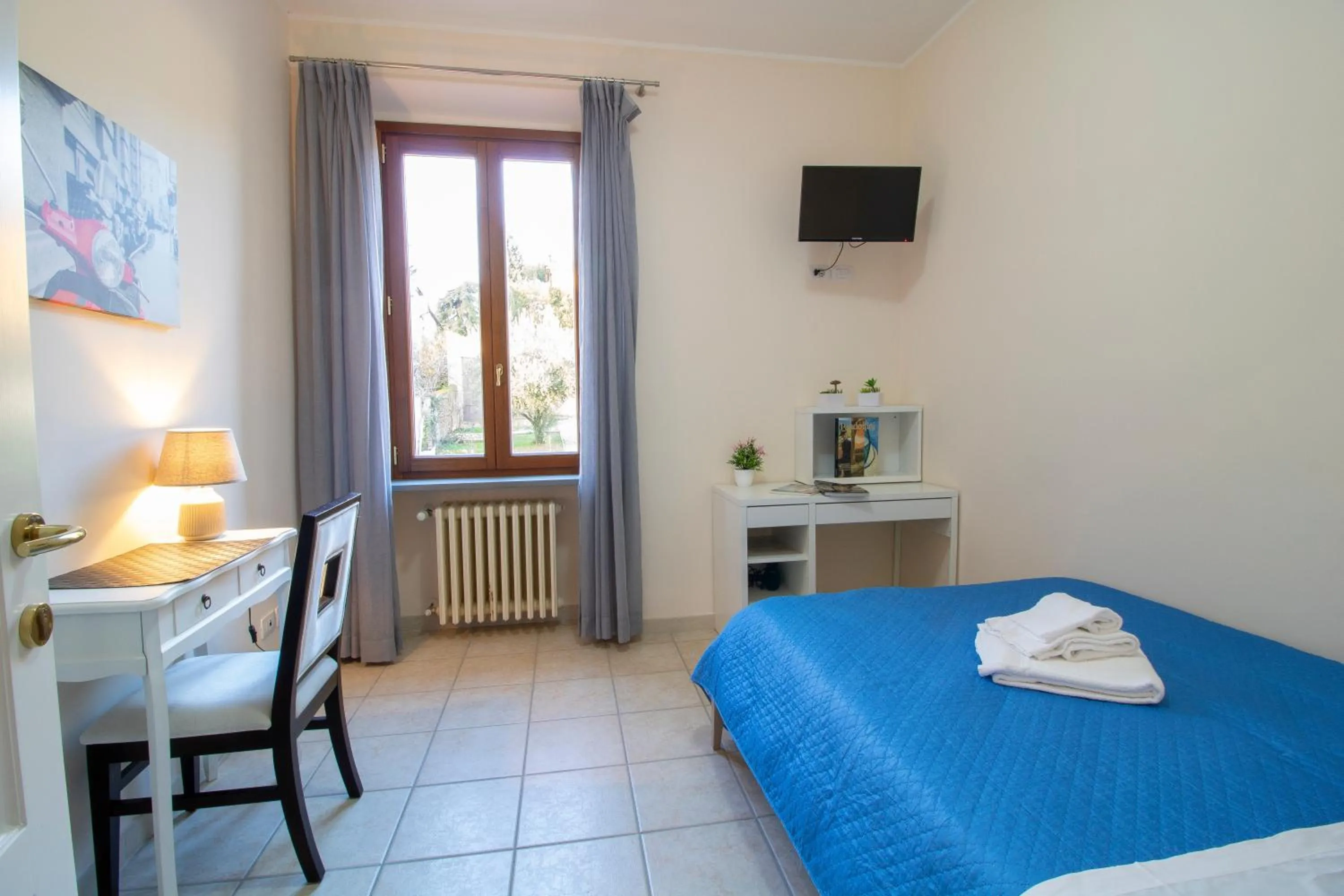 Bed in Villa Gelsomino Garden