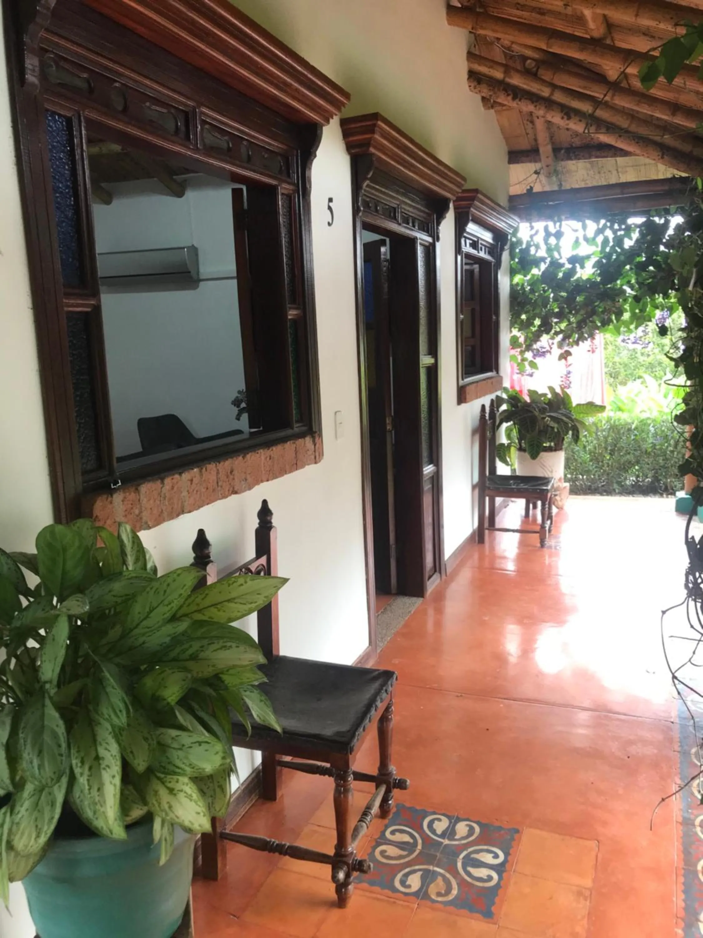 Facade/entrance in Finca Hotel Brasilia