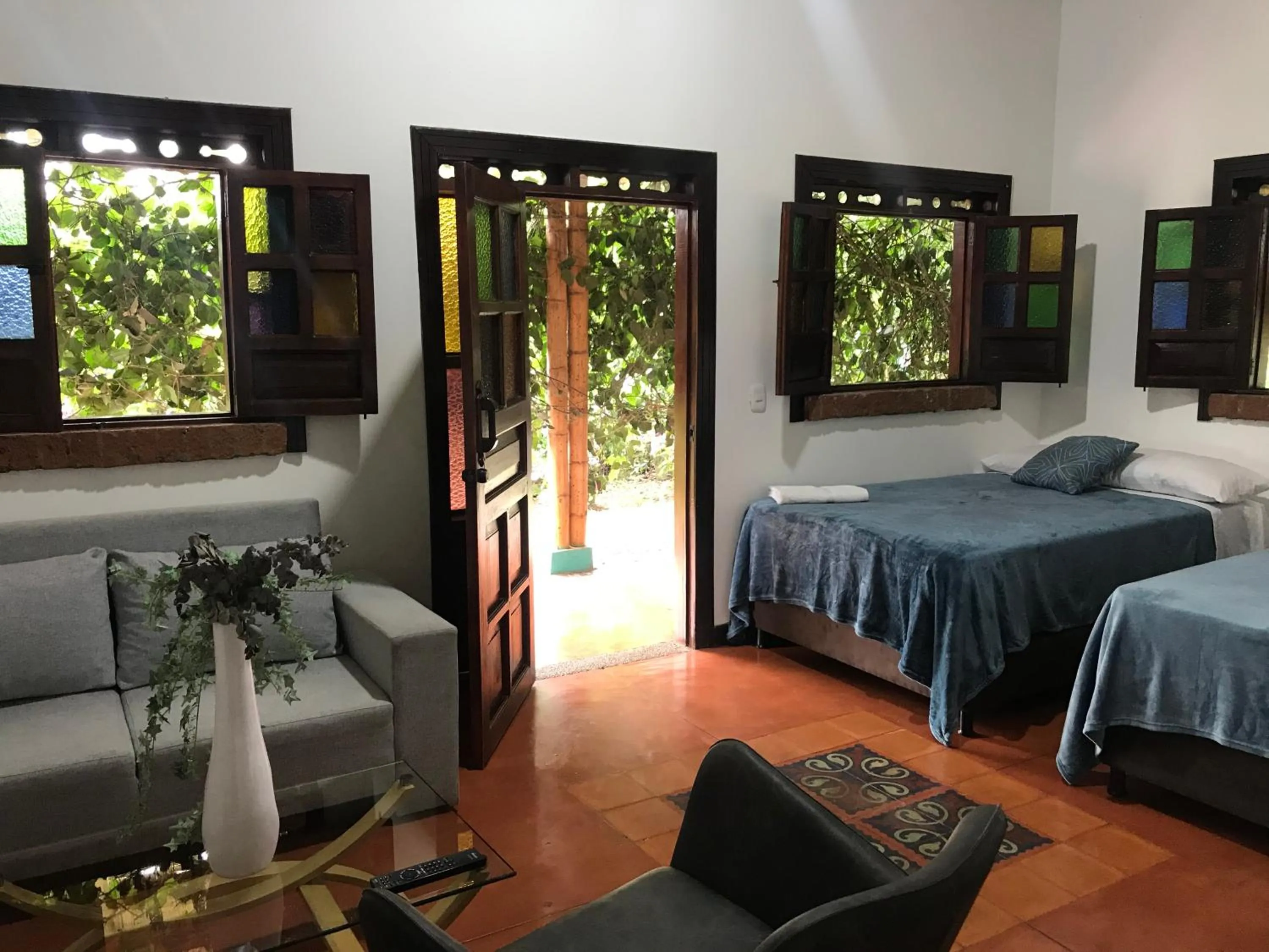 Photo of the whole room, Bed in Finca Hotel Brasilia