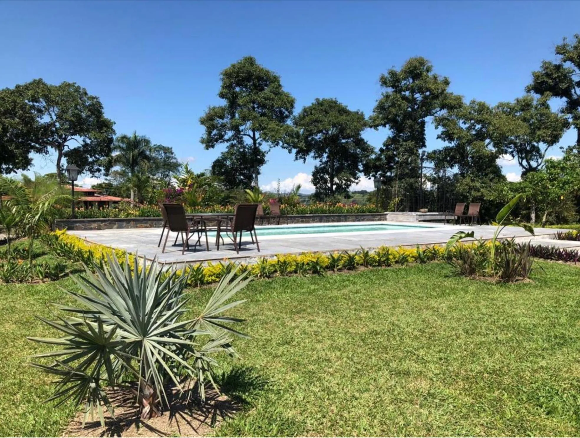 Garden in Finca Hotel Brasilia