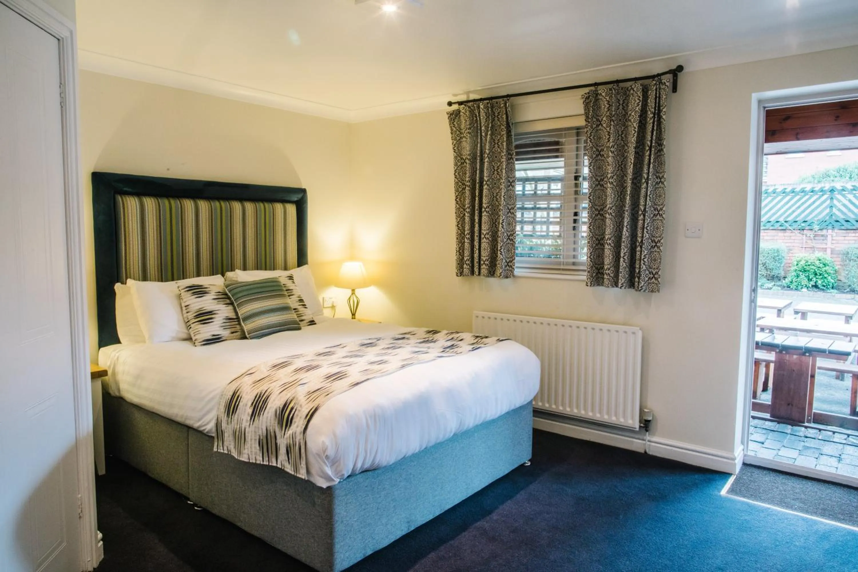 Bed in The Old Fourpenny Hotel