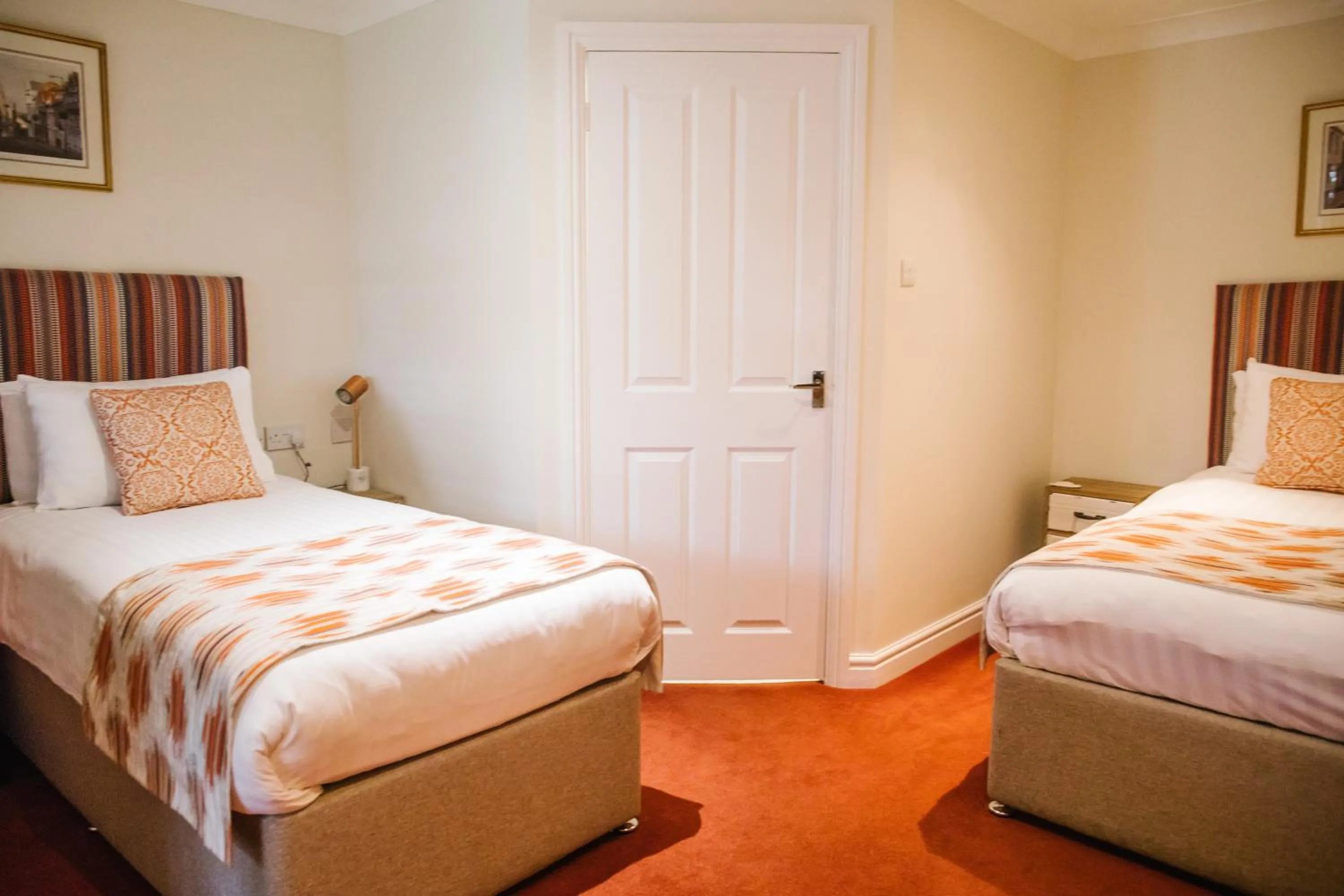 Bed in The Old Fourpenny Hotel