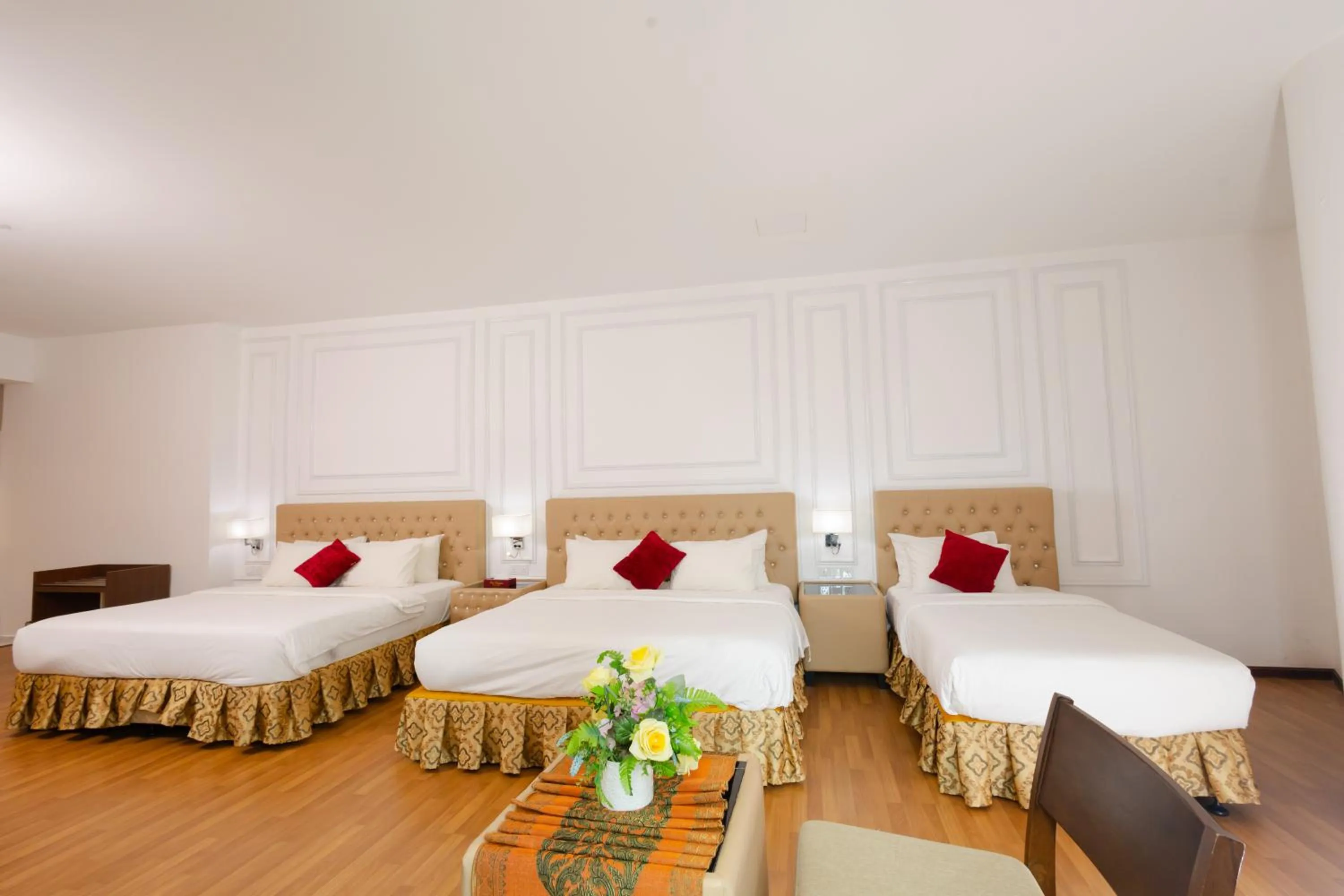 Bed in Hotel Pen Mutiara