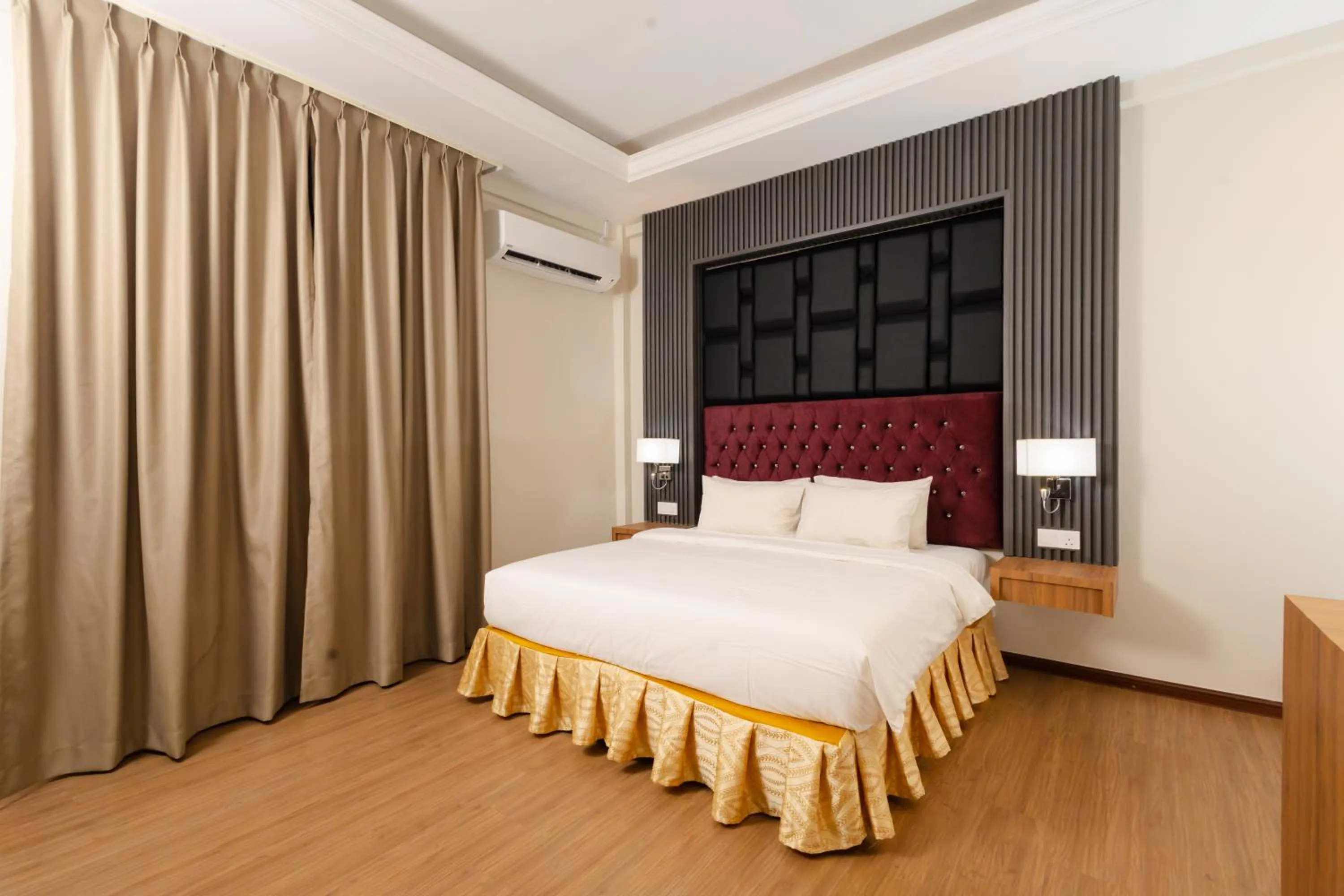 Bed in Hotel Pen Mutiara
