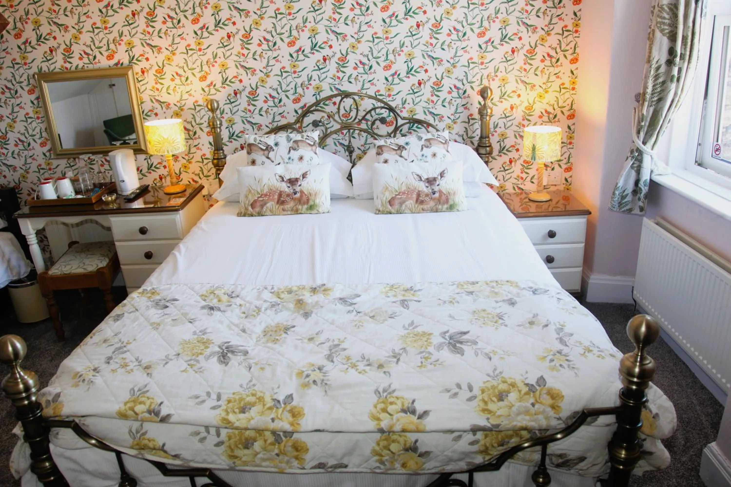 Bed in Kirkwood Guest House