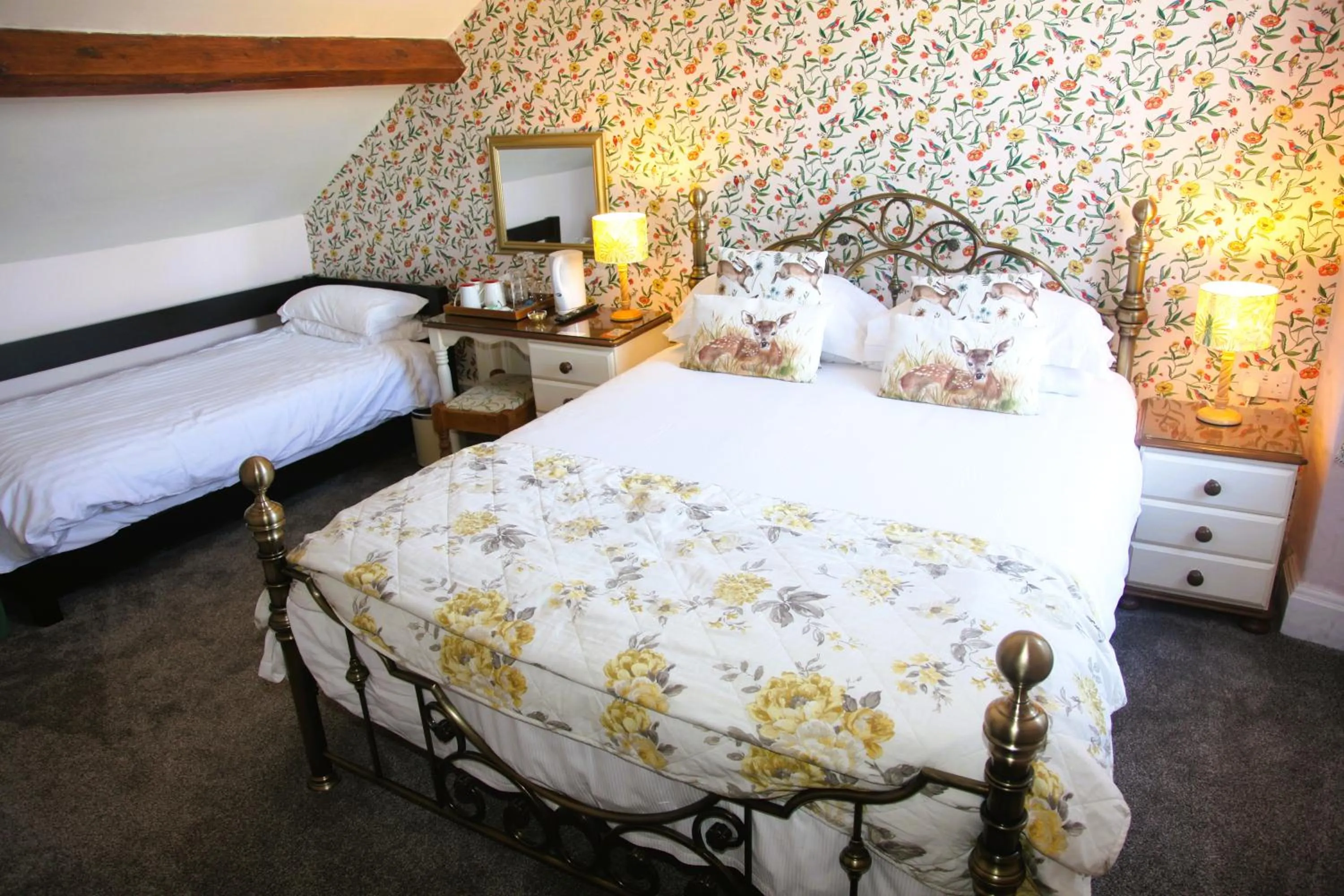 Bed in Kirkwood Guest House