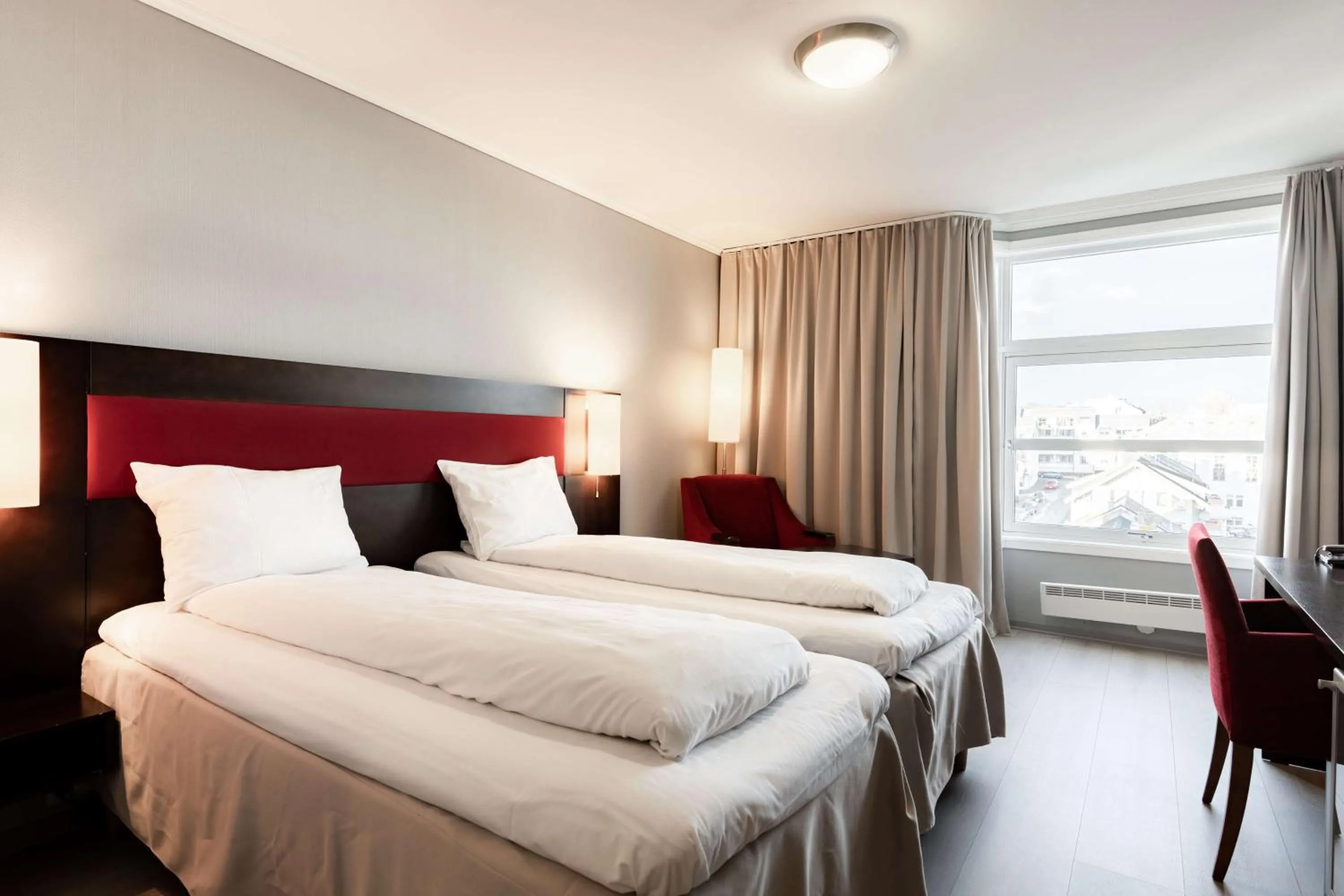 Bedroom, Bed in Scandic Kristiansund