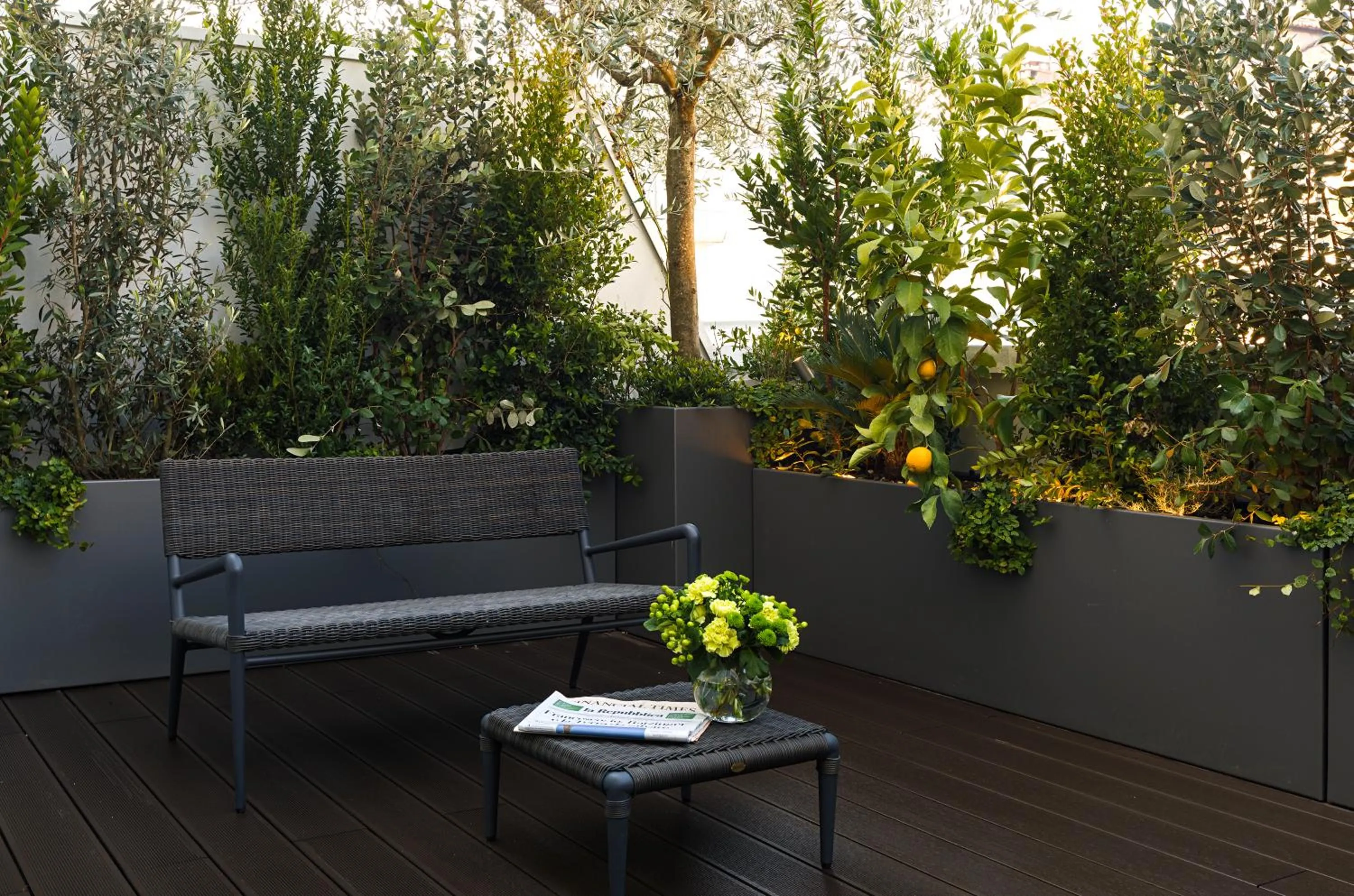 Balcony/Terrace in Magna Pars l'Hotel à Parfum, Small Luxury Hotels of the World