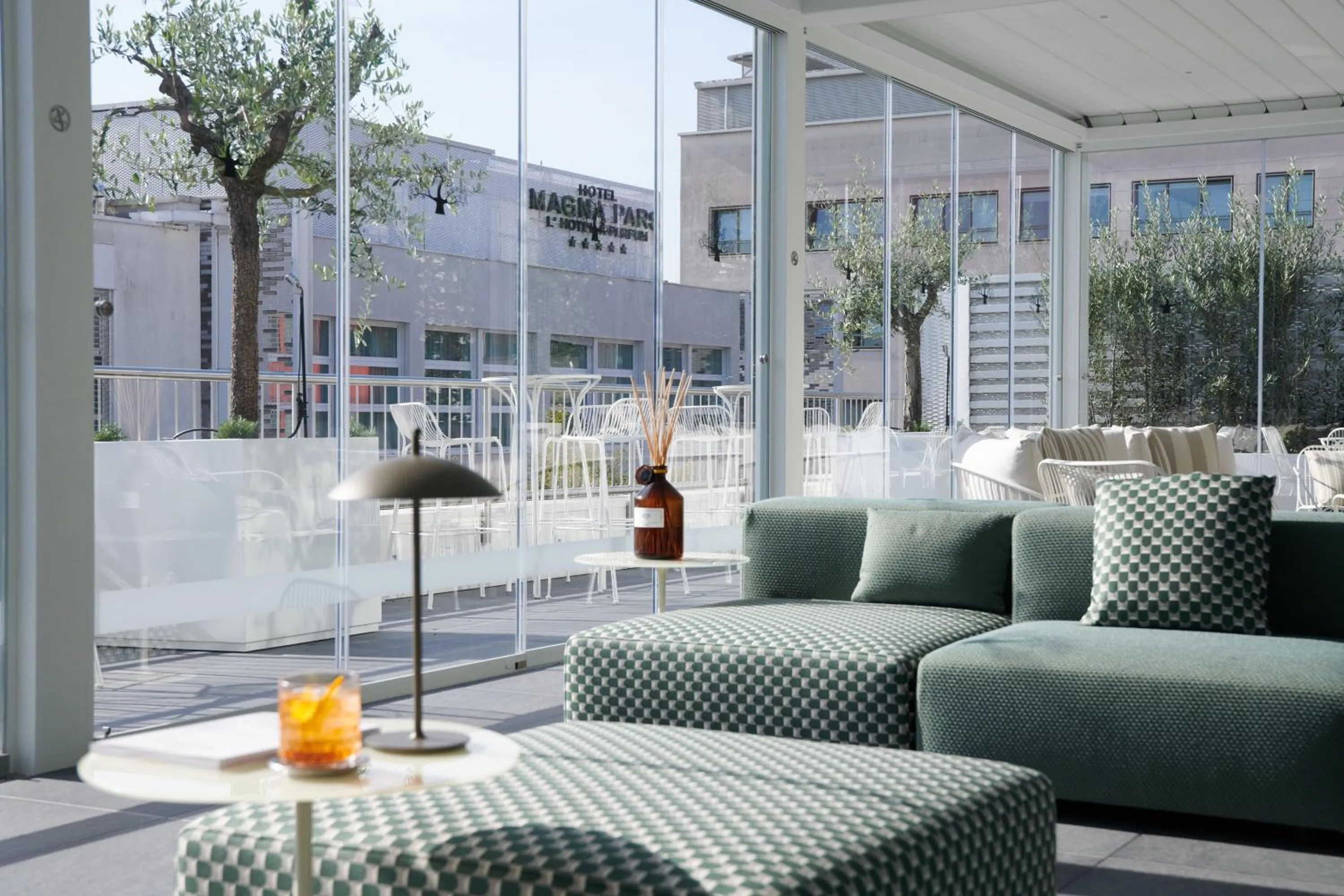 Balcony/Terrace in Magna Pars l'Hotel à Parfum, Small Luxury Hotels of the World