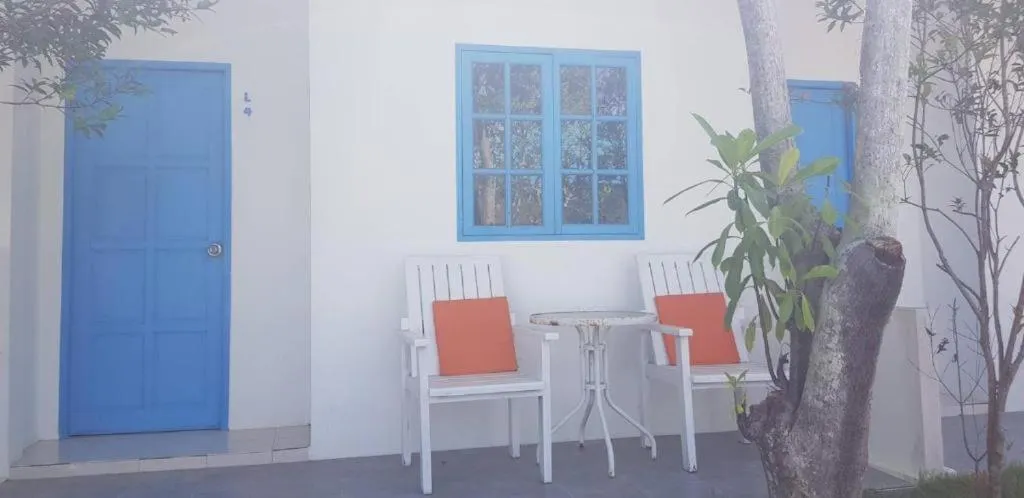 Seating area in March Samui Resort