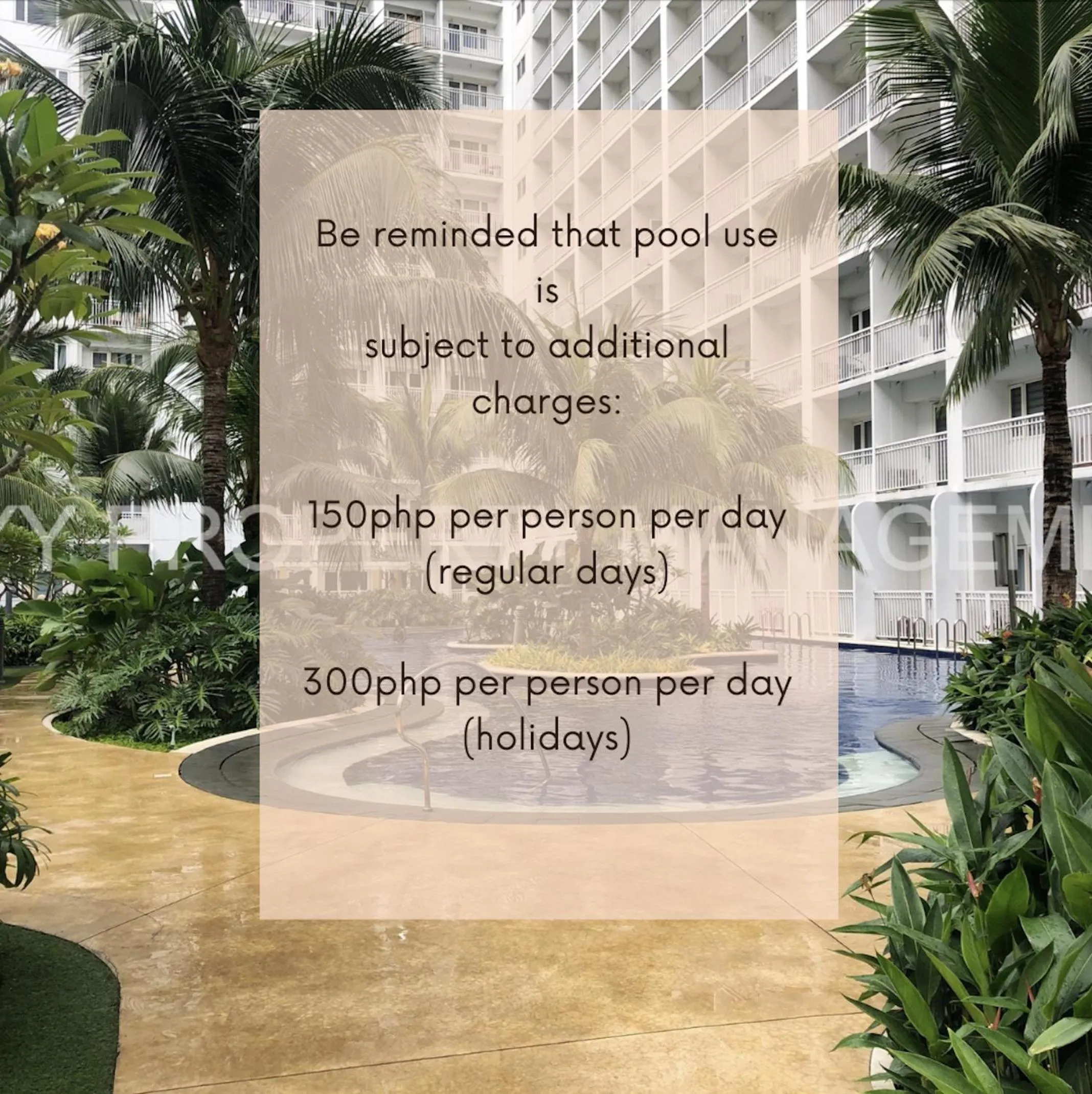 Swimming pool in Shore Residences, Mall Of Asia Complex Stayction by PBYY