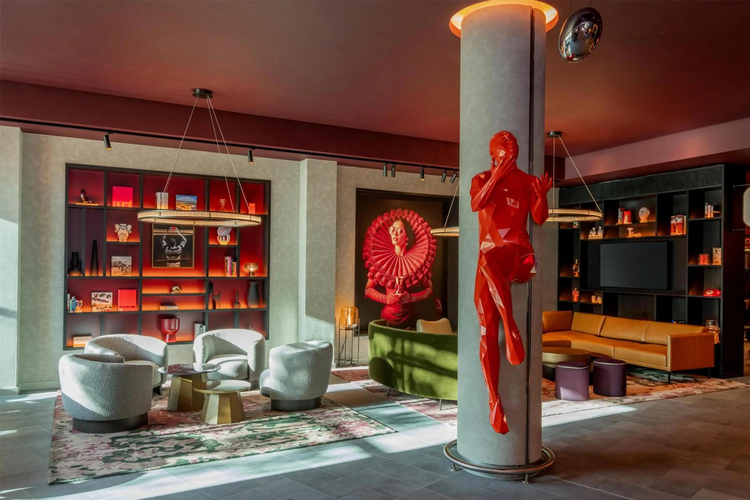 Lobby or reception in Radisson RED London Twickenham