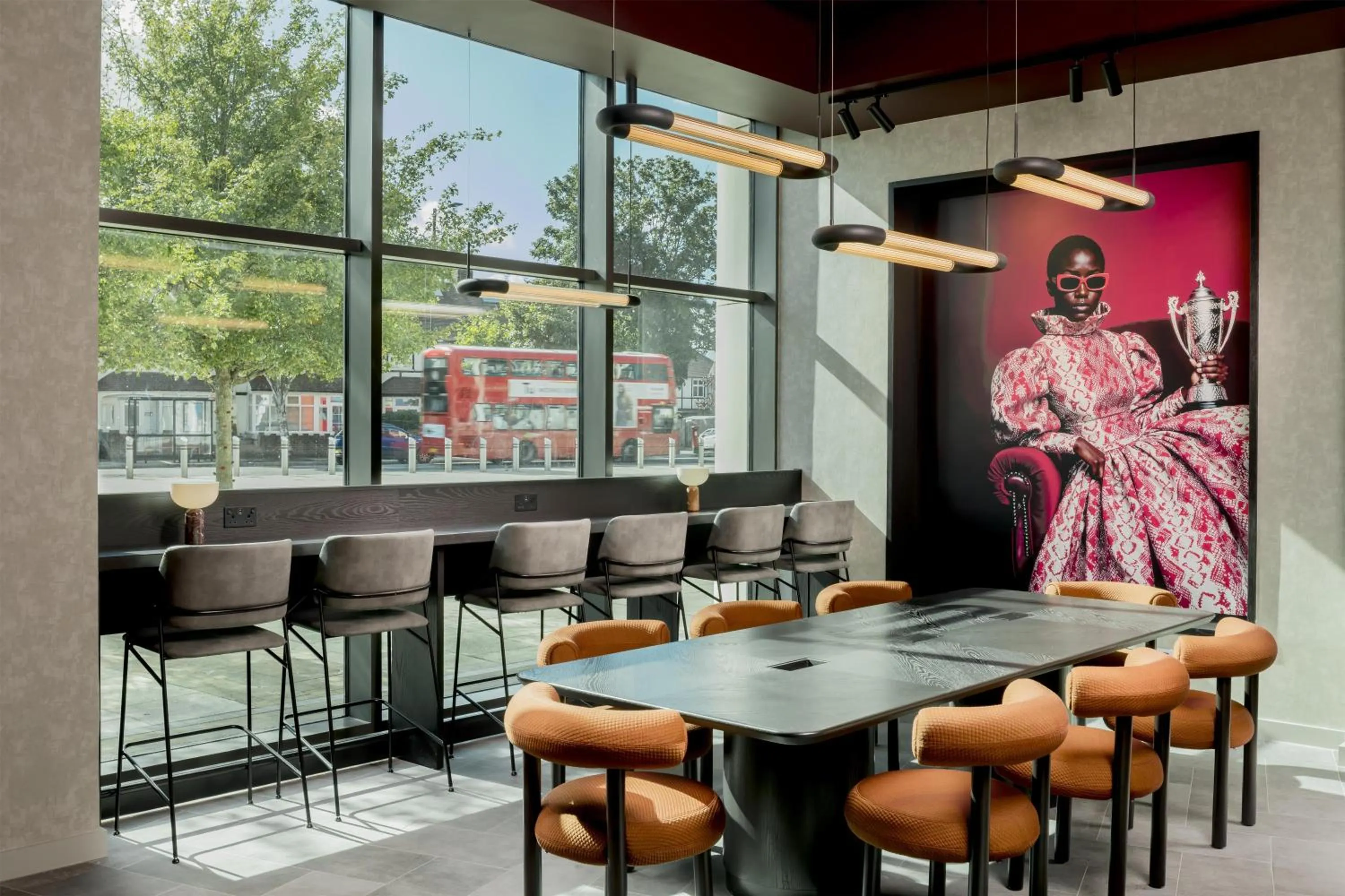 Lobby or reception in Radisson RED London Twickenham