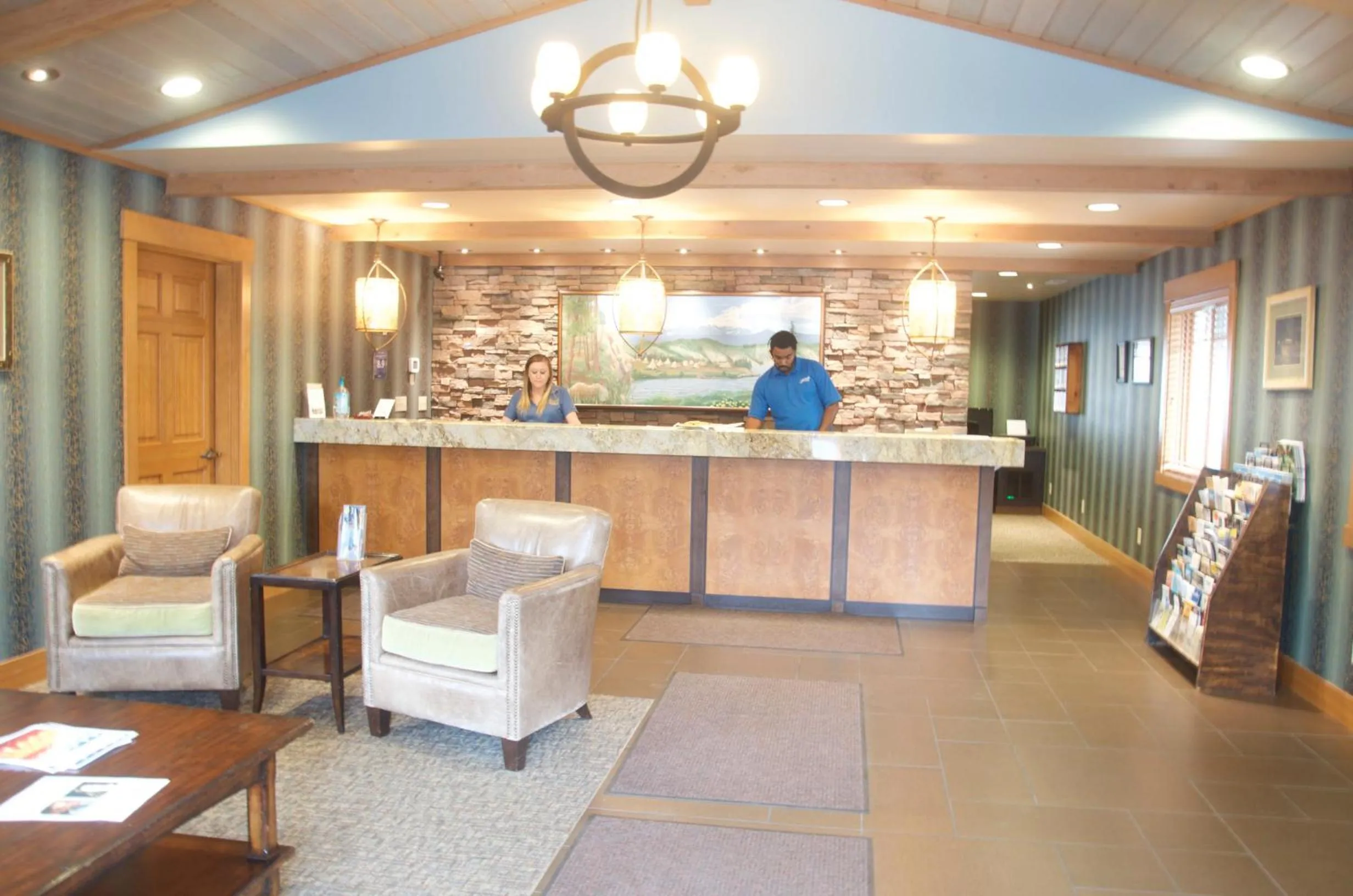 Staff in Lakeside Lodge and Suites