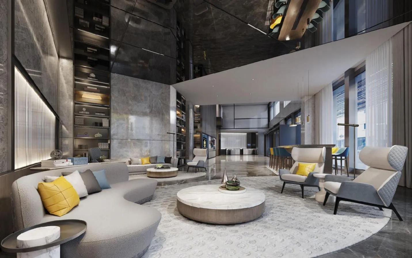 Lobby or reception in Hampton By Hilton Hangzhou Future Sign Technology City