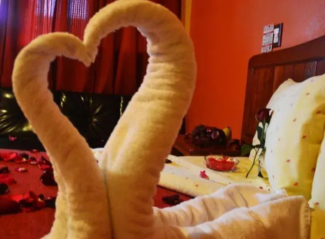 Bed in Hotel Márquez