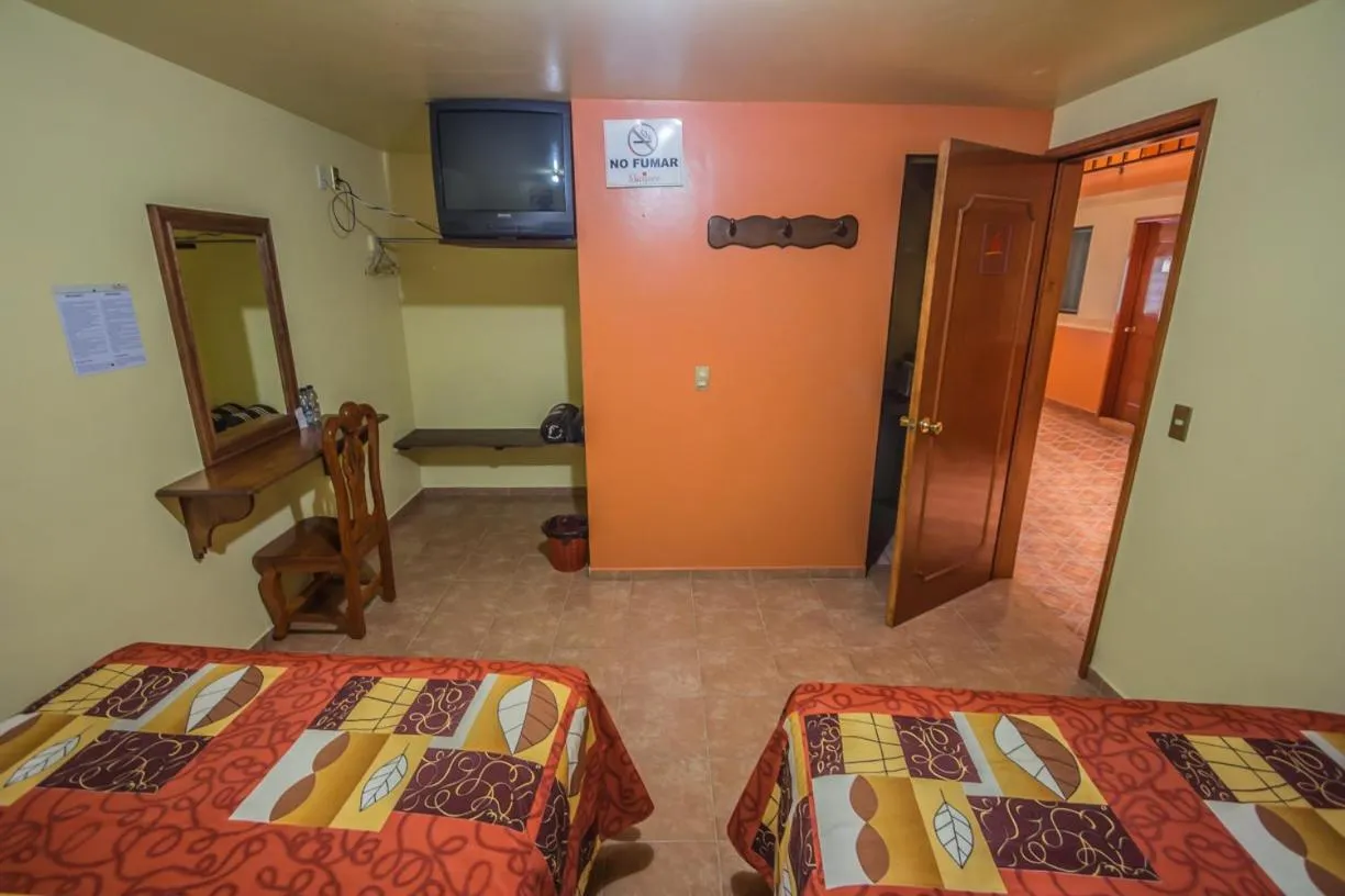 Bed in Hotel Márquez